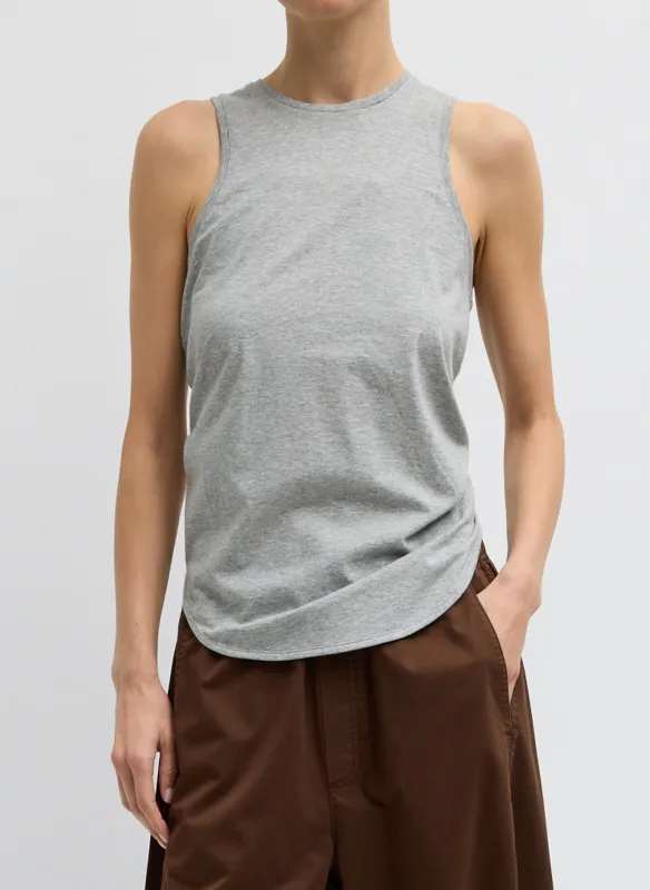 Shirred Back Tank made by Tibi