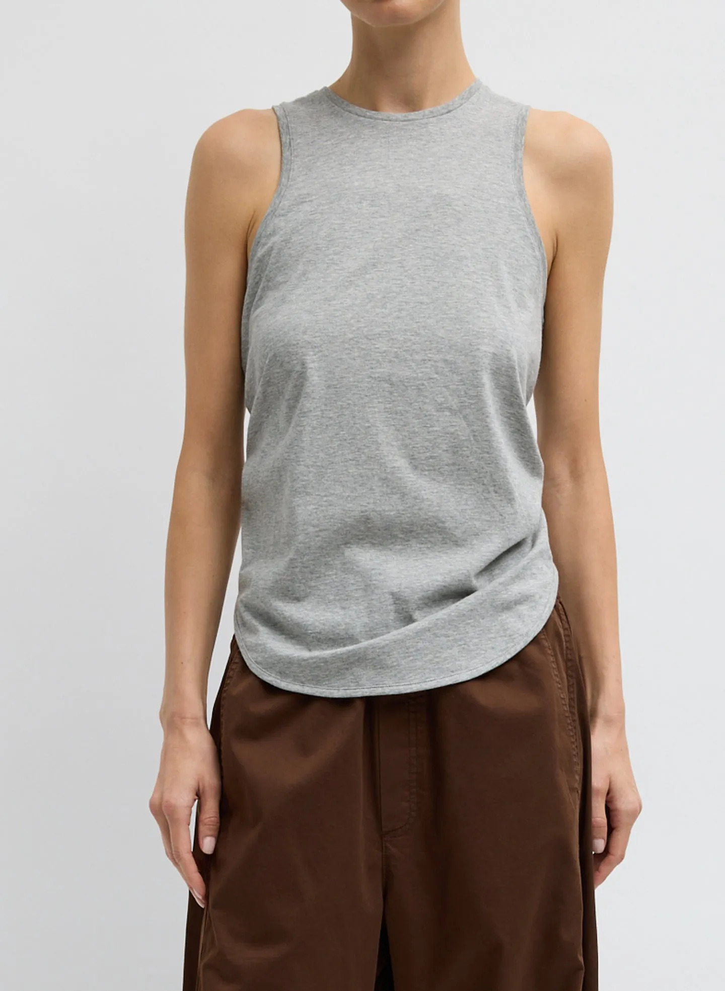 Shirred Back Tank sold by Tibi product image thumbnail 2