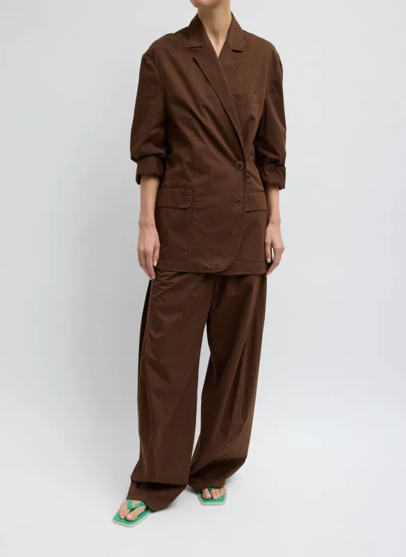 Garment Dyed Silky Cotton Liam Blazer made by Tibi