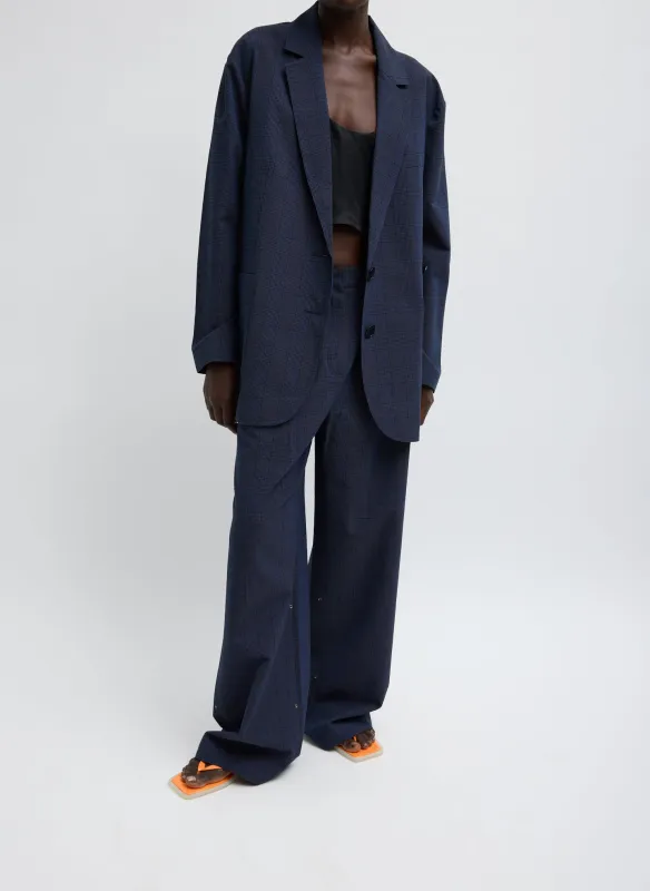 Menswear Crepon Liam Blazer made by Tibi