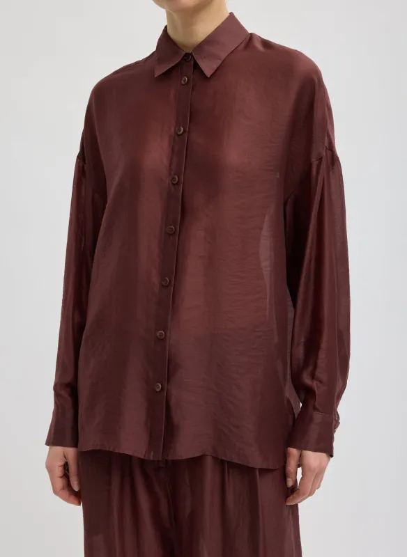 Summer Voile Oversized Shirt made by Tibi