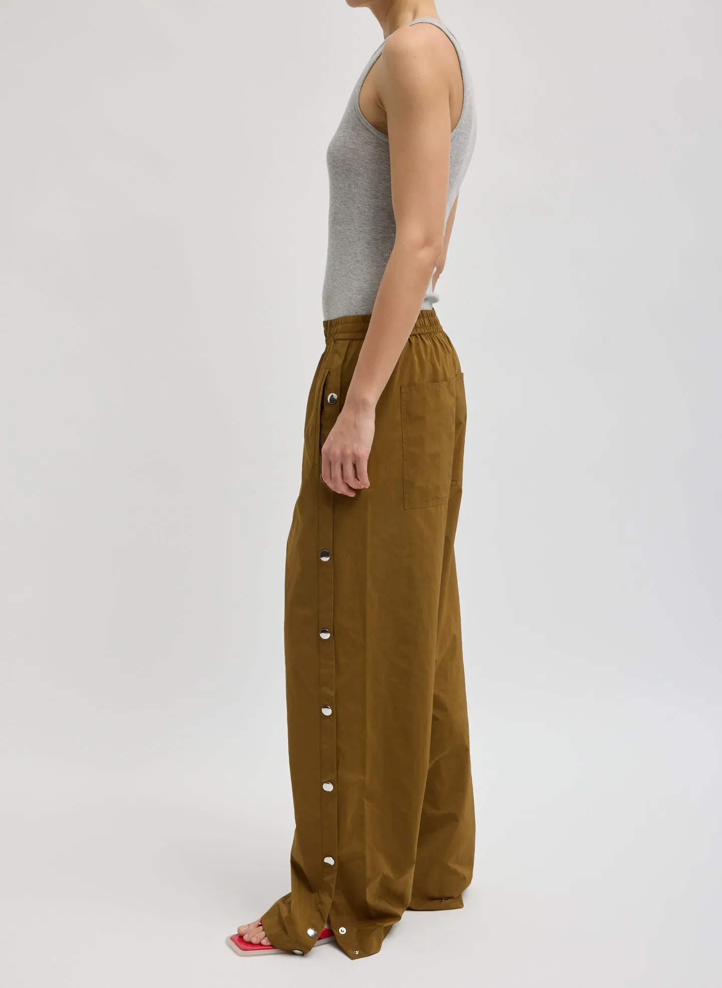 Nylon Snap Jogger sold by Tibi product image thumbnail 2