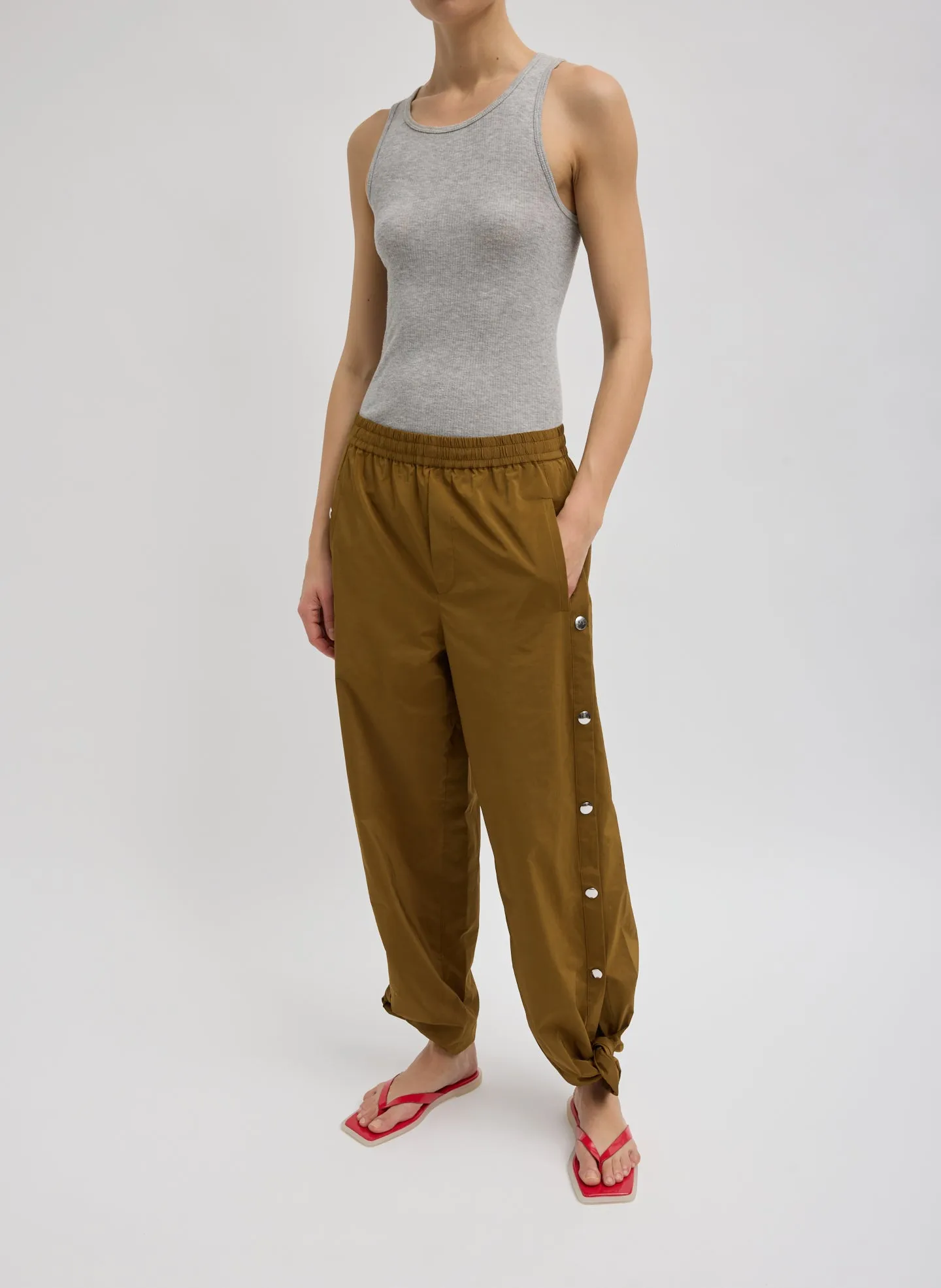 Nylon Snap Jogger sold by Tibi product image thumbnail 4