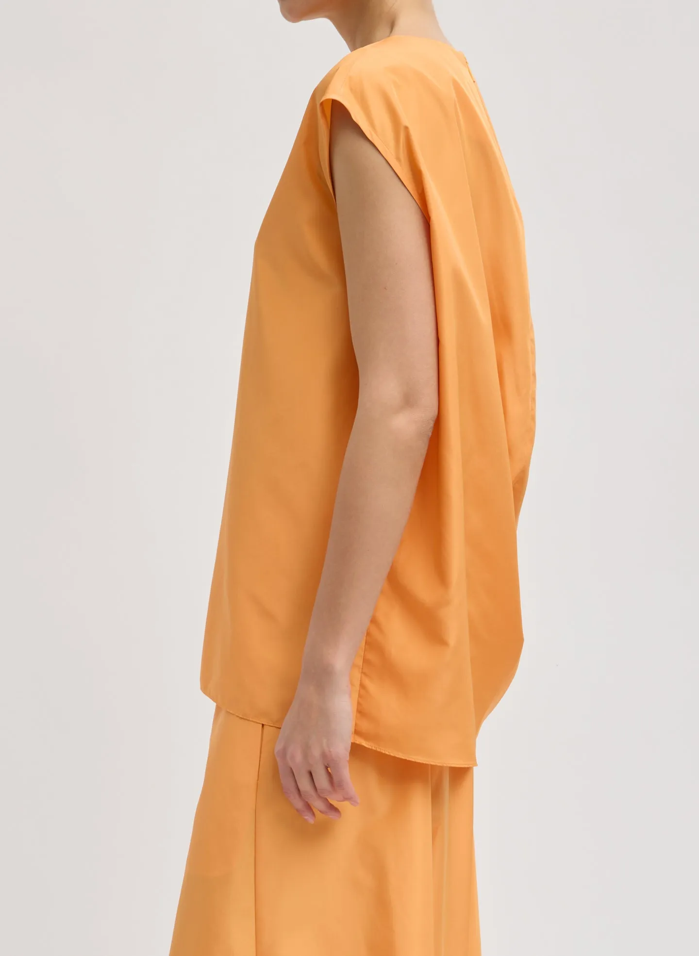 Summer Nylon Sleeveless Cocoon Top sold by Tibi product image thumbnail 2