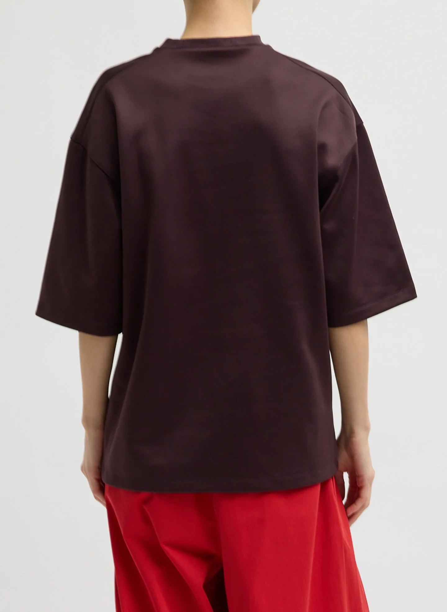 Active Knit Easy T-Shirt sold by Tibi product image thumbnail 3