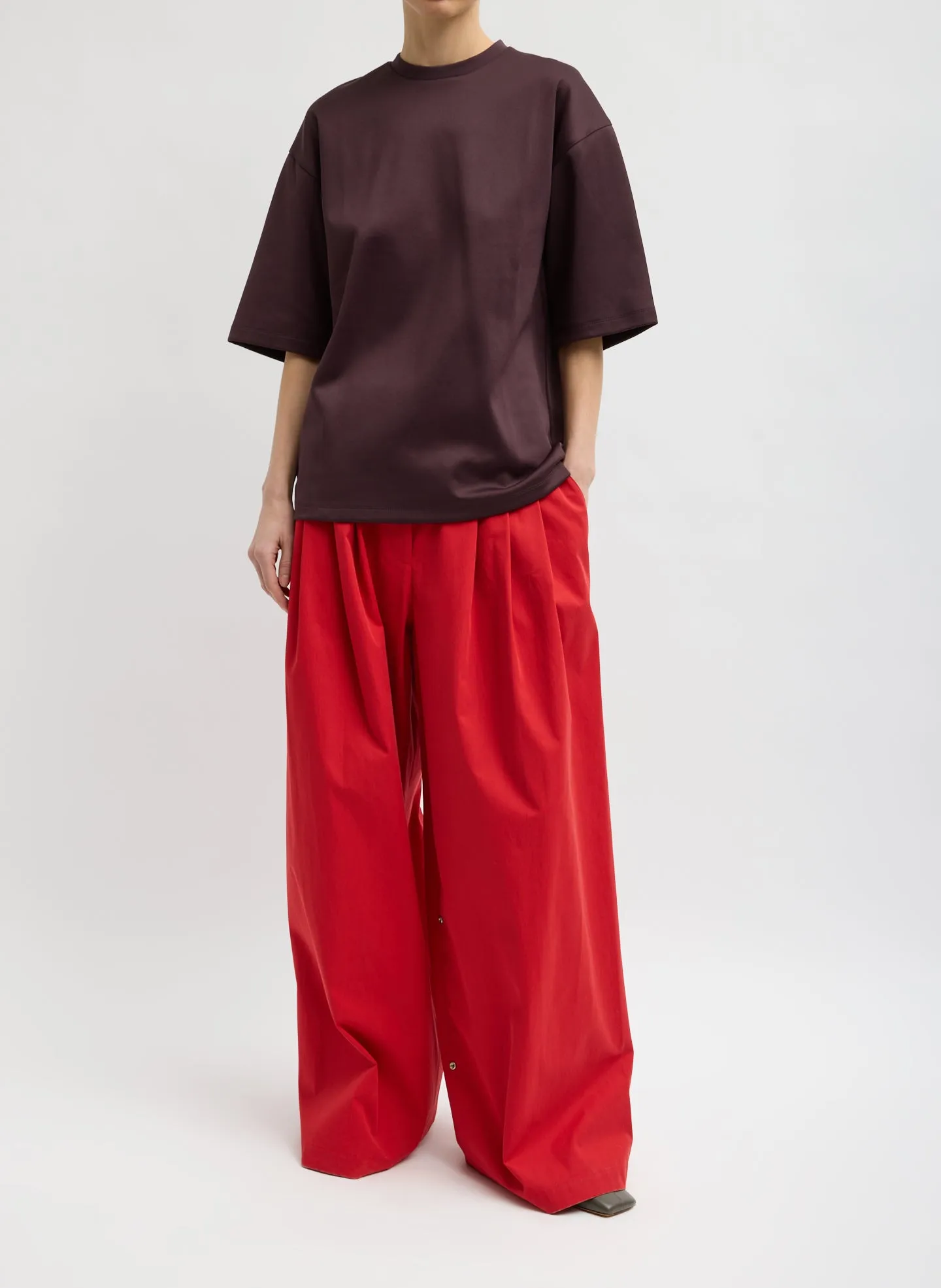 Active Knit Easy T-Shirt sold by Tibi product image thumbnail 4