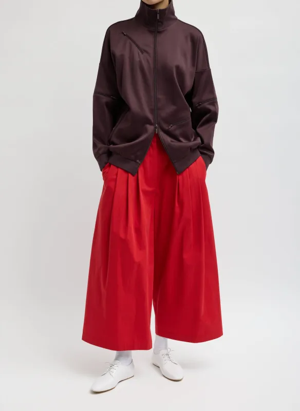 Active Knit Zipper Detailed Track Jacket made by Tibi
