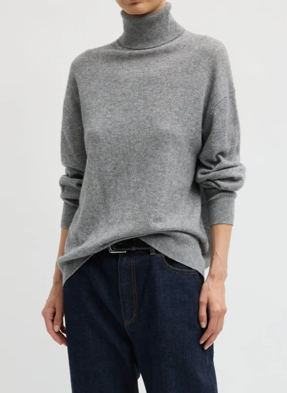 Washable Cashmere Turtleneck Sweater made by Tibi