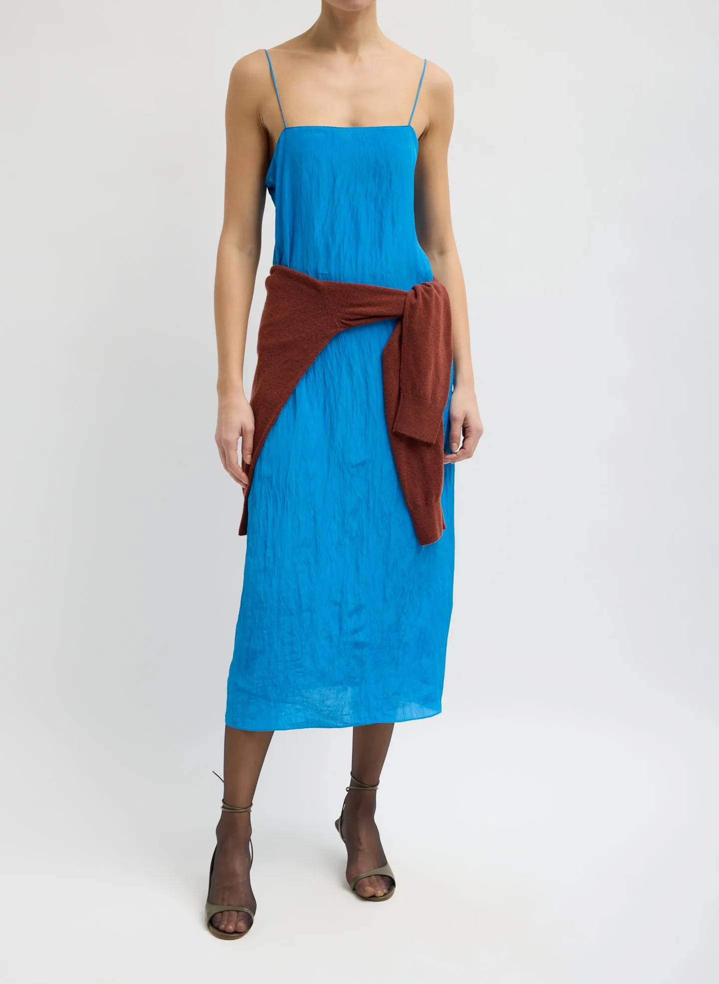 The Crinkle Slip Dress sold by Tibi product image thumbnail 5
