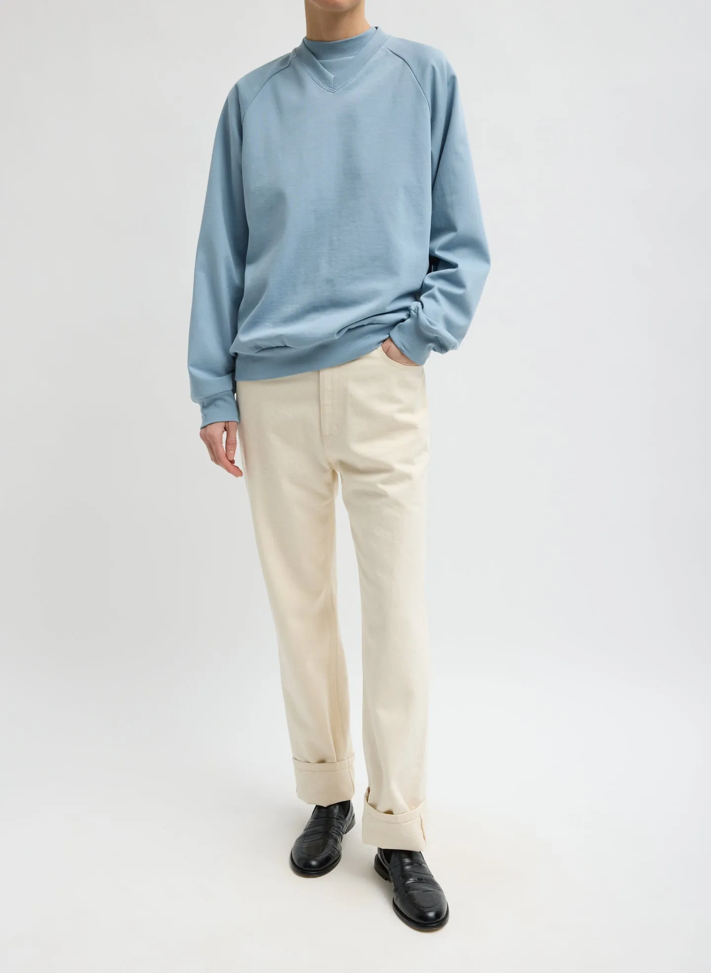 Selvage Denim 5 Pocket Alec Jean sold by Tibi
