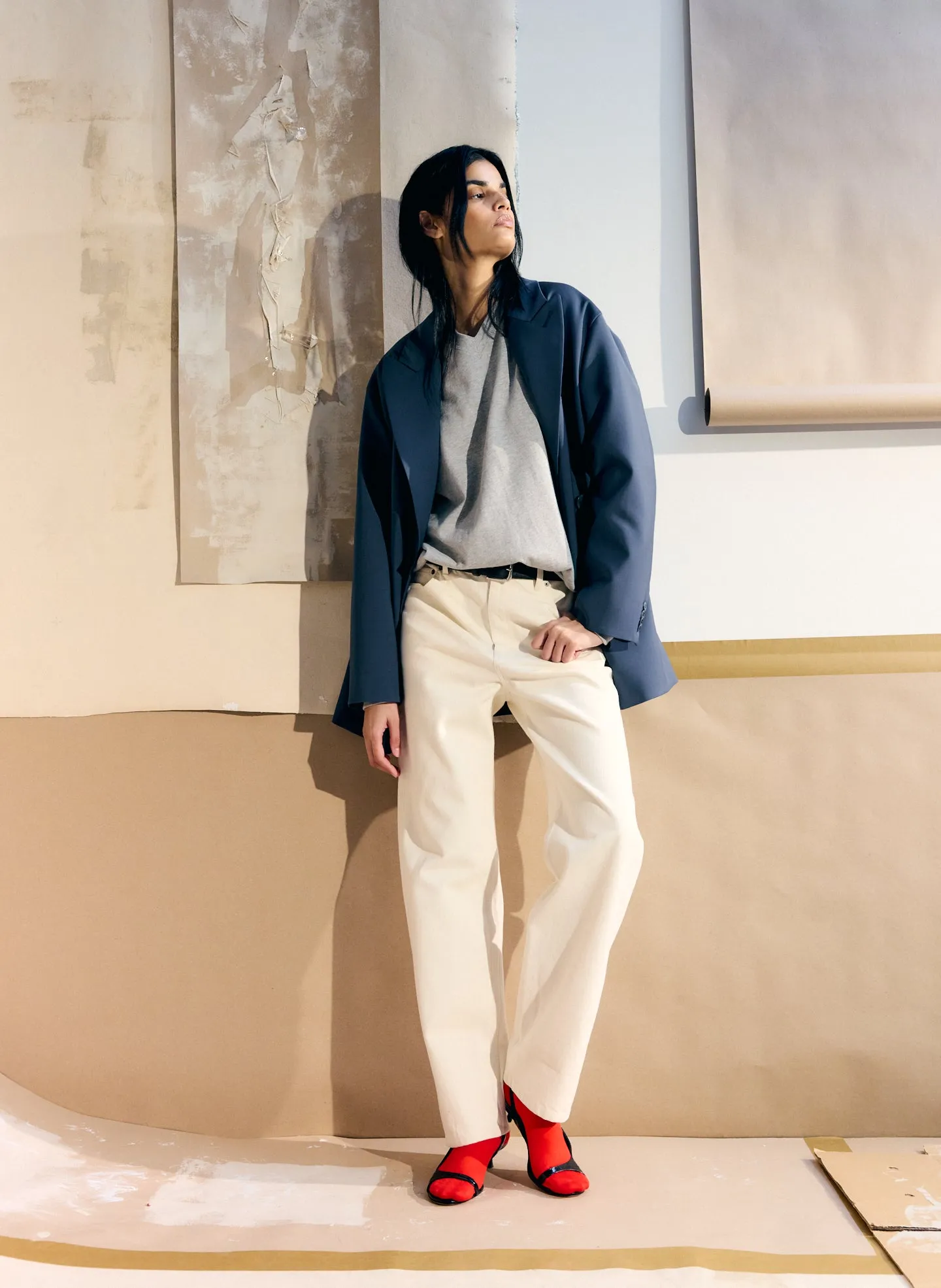 Selvage Denim 5 Pocket Alec Jean sold by Tibi product image thumbnail 2