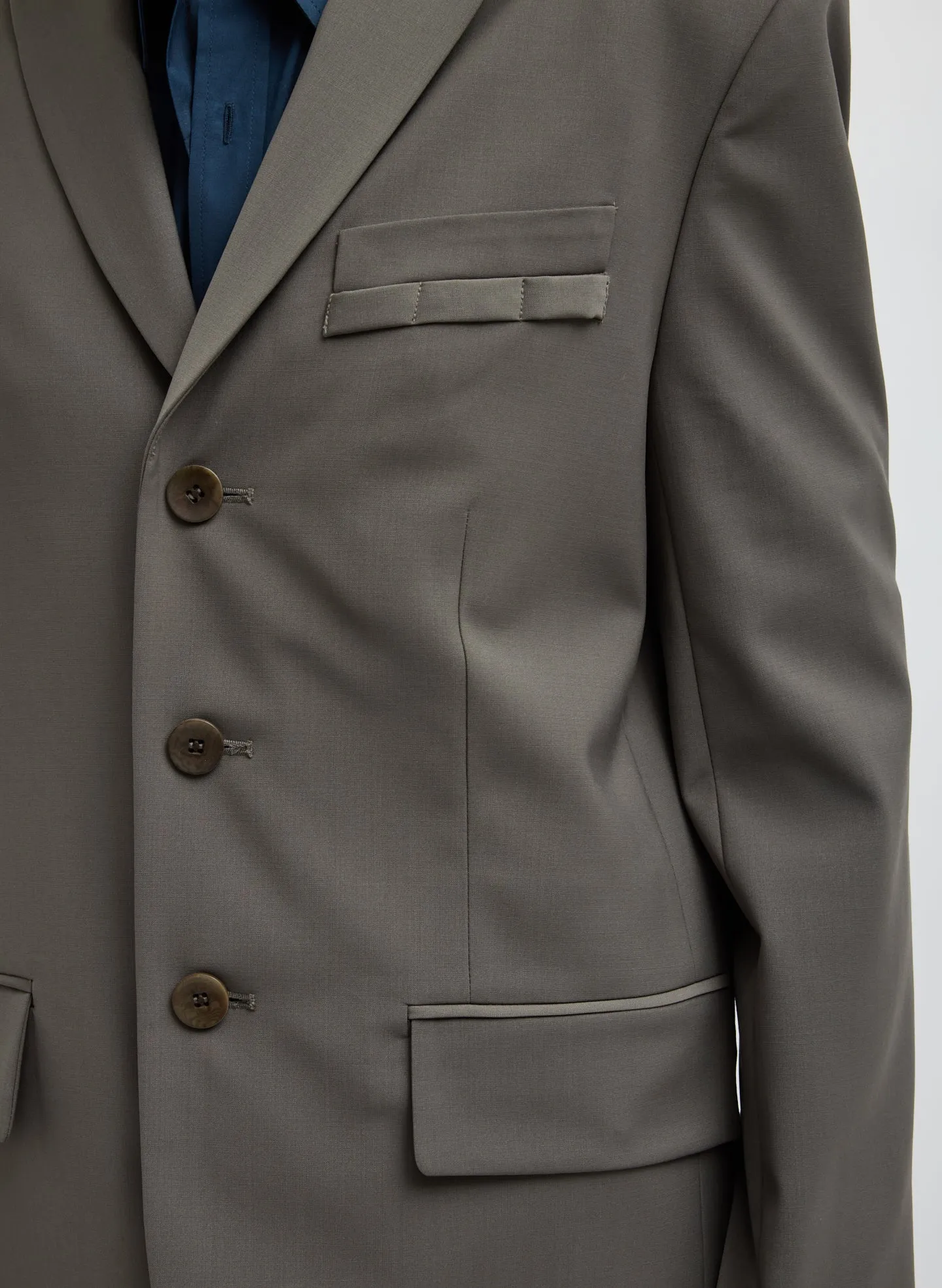 Tropical Wool Dennis Cutout Blazer sold by Tibi product image thumbnail 5