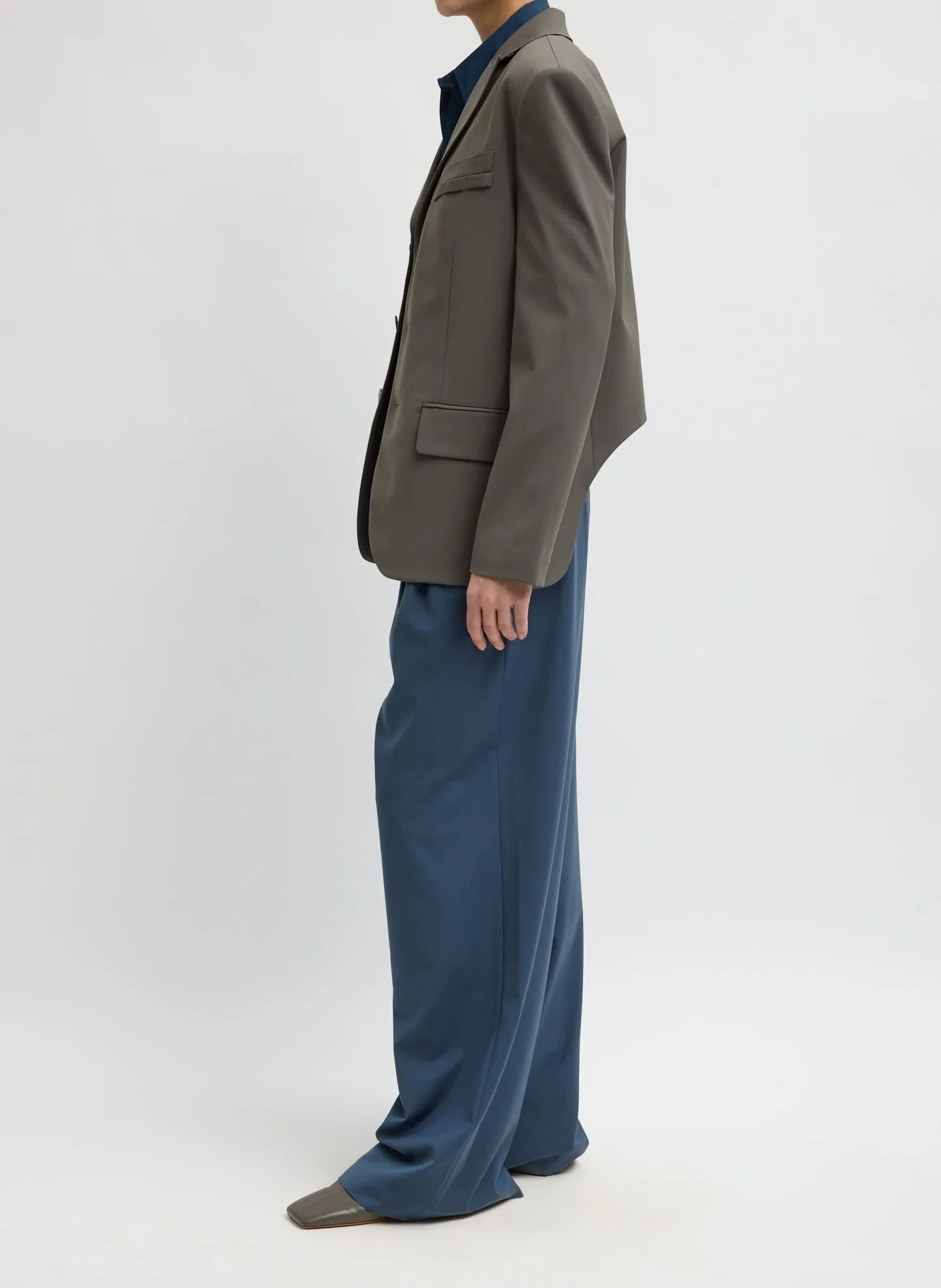 Tropical Wool Dennis Cutout Blazer sold by Tibi product image thumbnail 2