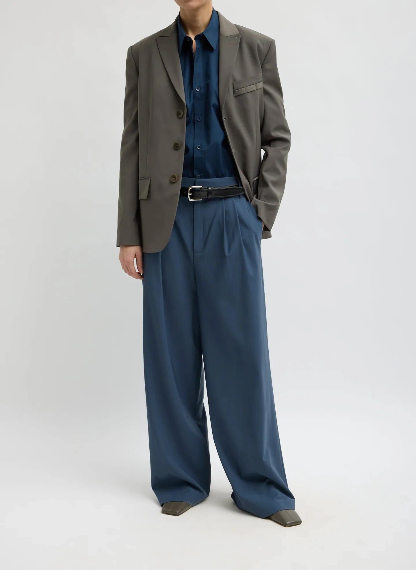 Tropical Wool Dennis Cutout Blazer sold by Tibi product image thumbnail 4