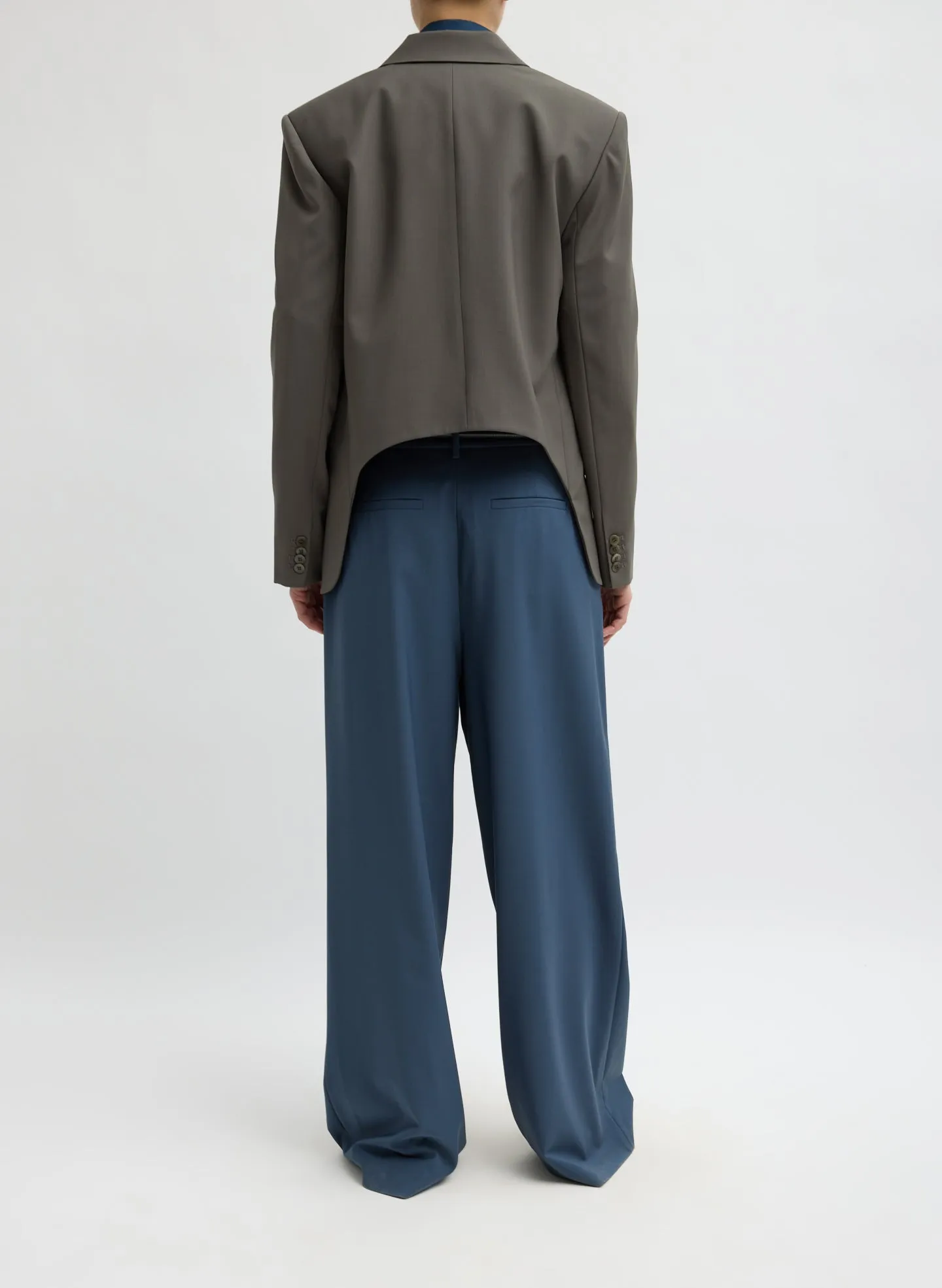 Tropical Wool Dennis Cutout Blazer sold by Tibi product image thumbnail 3
