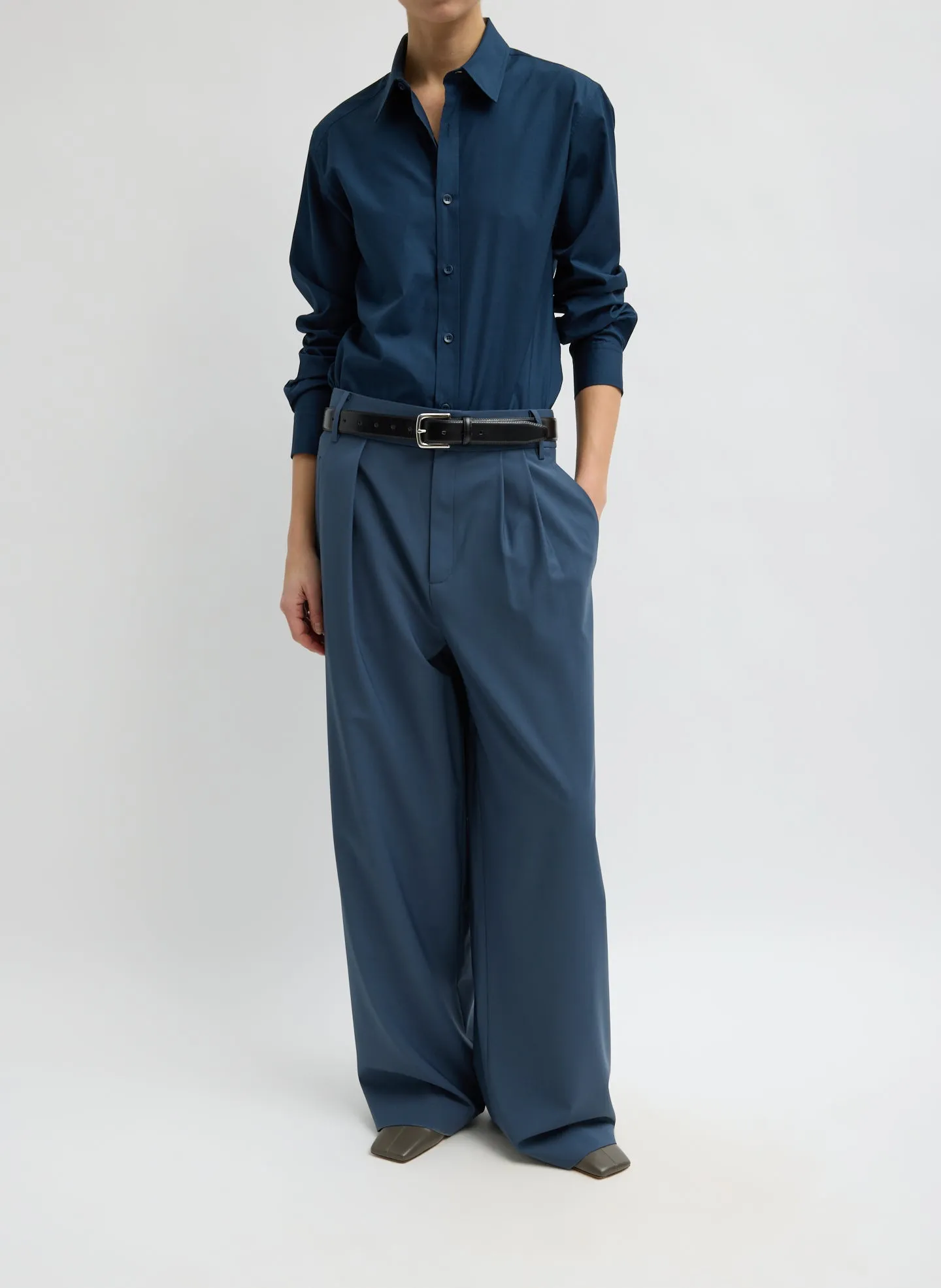 Tropical Wool Stella Pant sold by Tibi