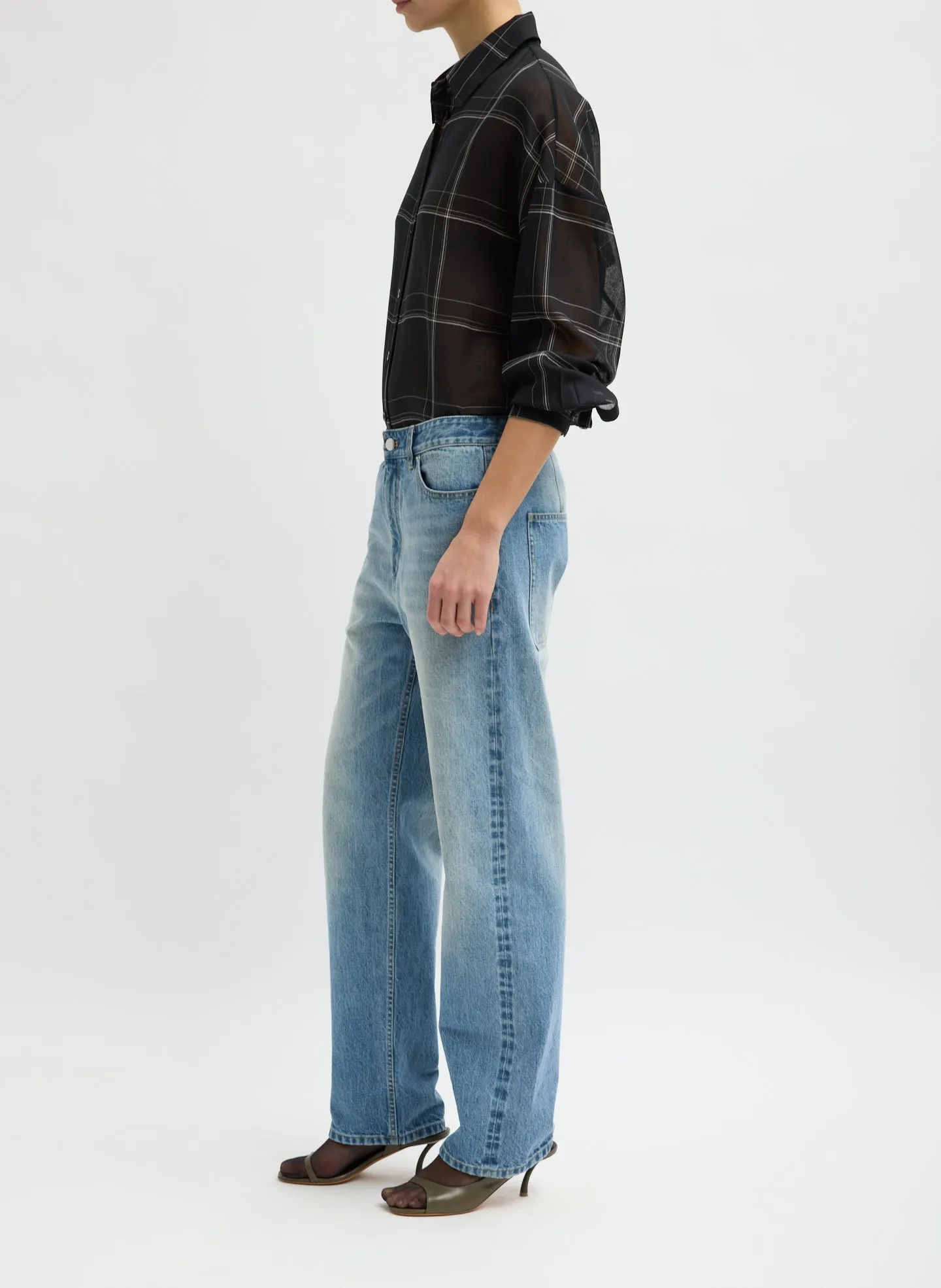 Selvage Denim 5 Pocket Alec Jean sold by Tibi product image thumbnail 3