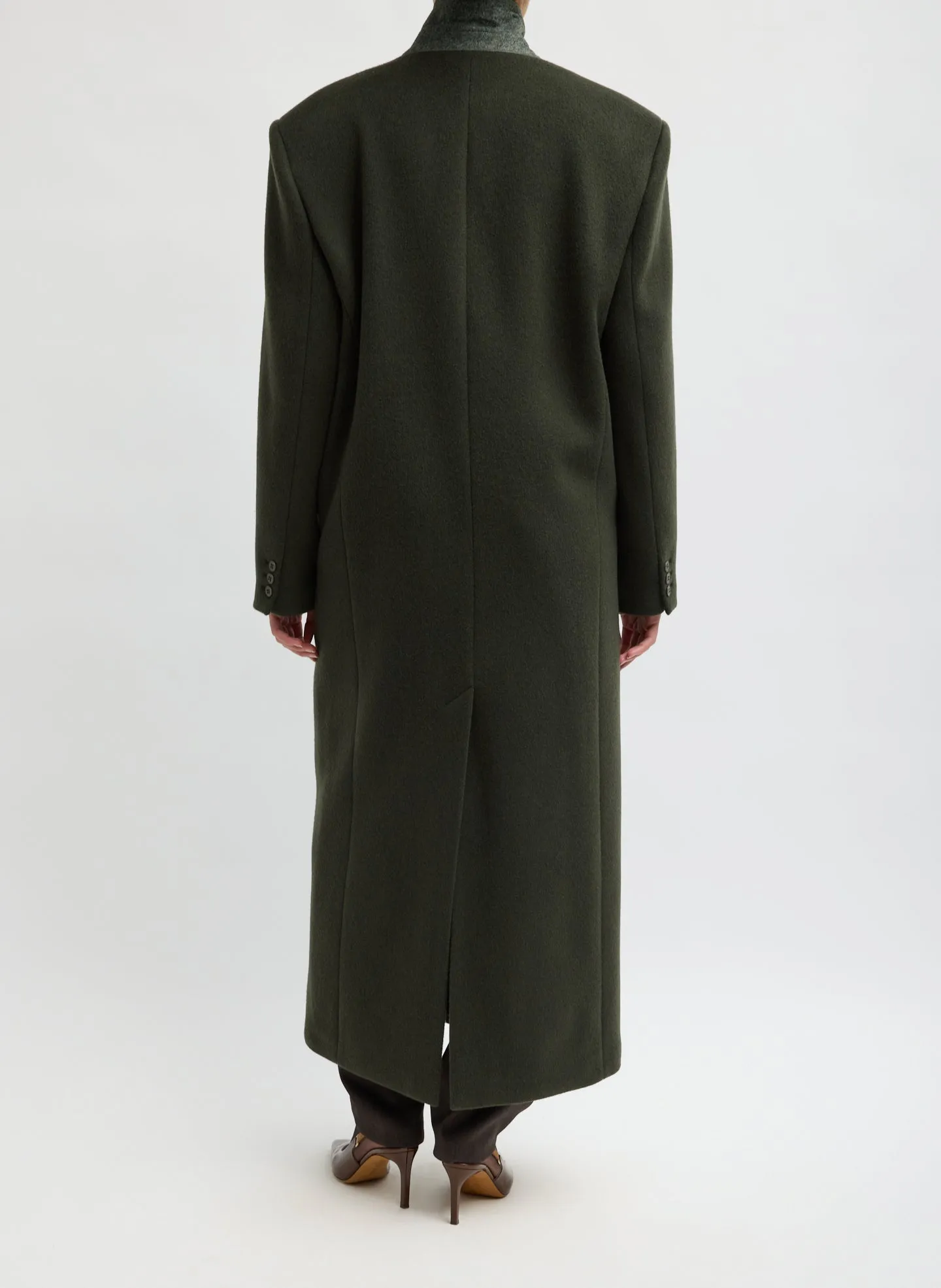 Wool Tailored Men's Maxi Coat sold by Tibi product image thumbnail 5