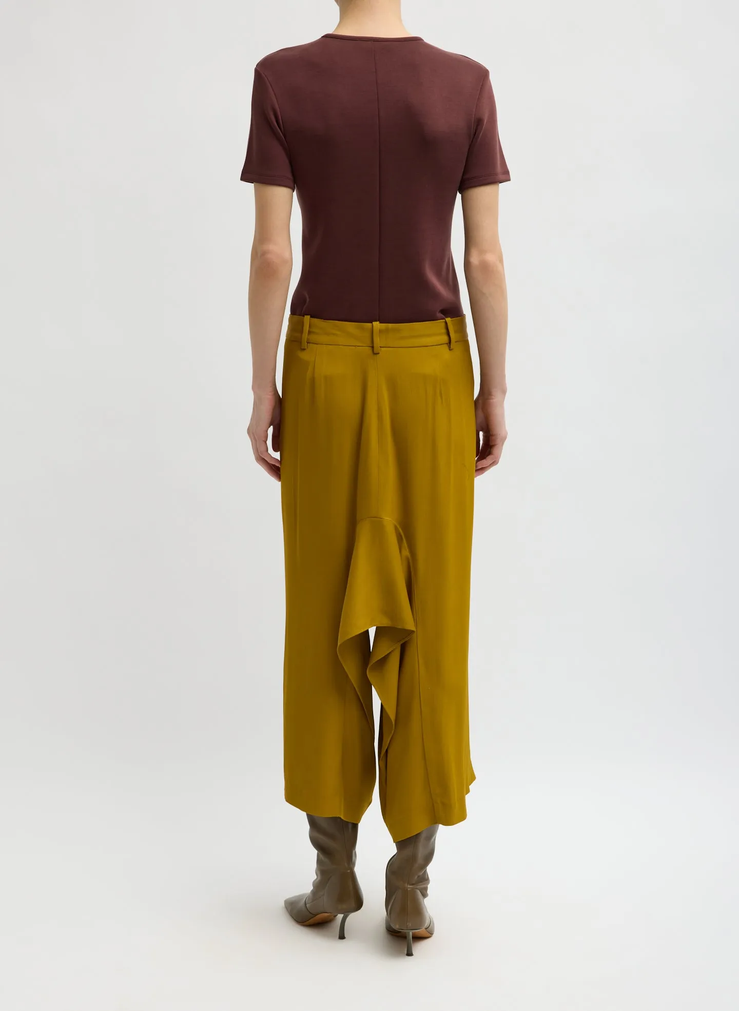 Eco Acetate Viscose Front Drape Culotte sold by Tibi product image thumbnail 4