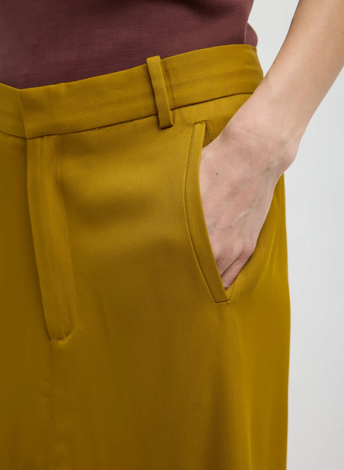 Eco Acetate Viscose Front Drape Culotte sold by Tibi product image thumbnail 5