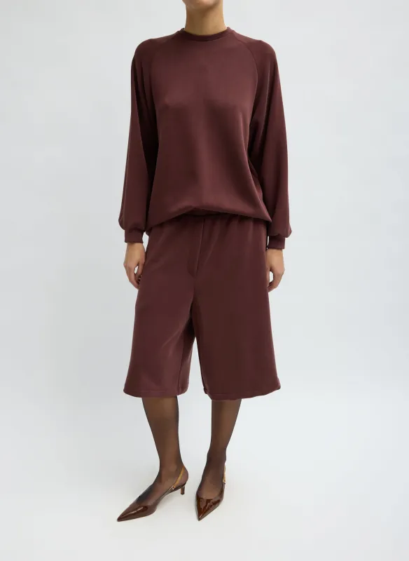 Feather Weight Viscose Neoprene Relaxed Short made by Tibi