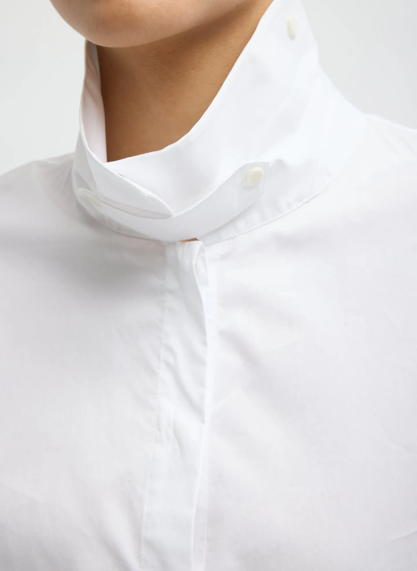 Eco Poplin Easy Shirt with Flap Detail sold by Tibi product image thumbnail 5