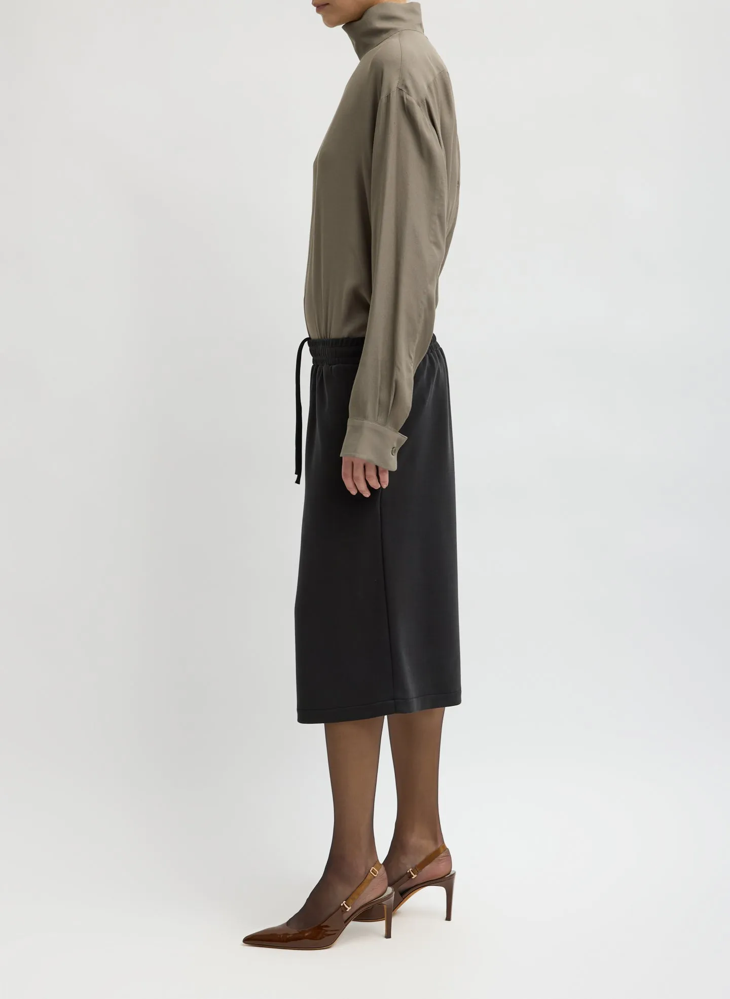 Feather Weight Viscose Neoprene Relaxed Short sold by Tibi product image thumbnail 2