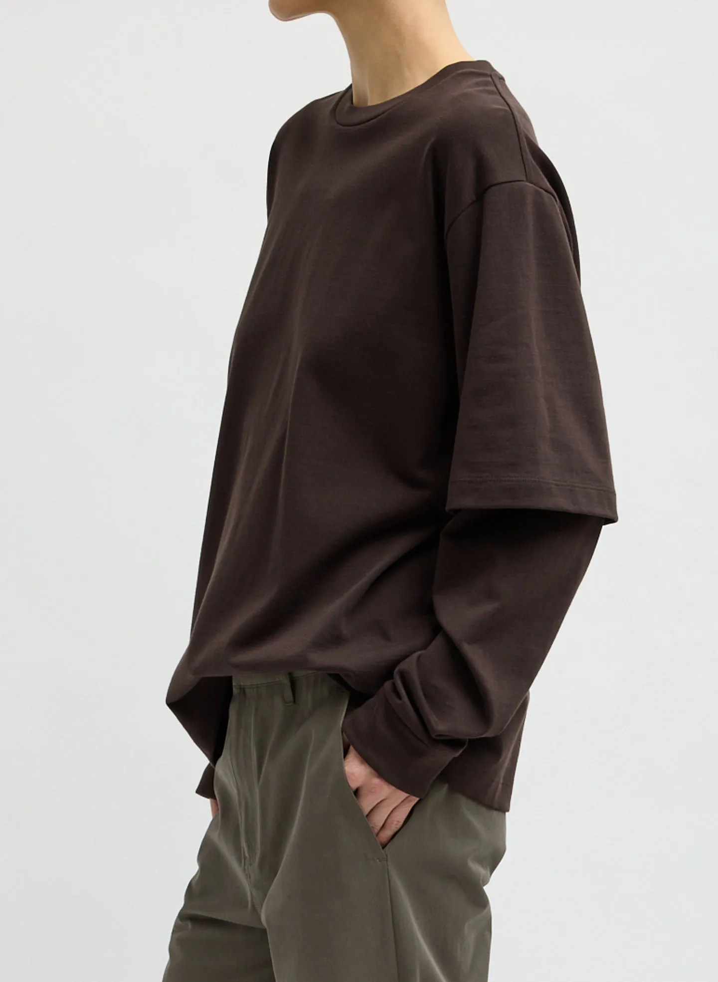 Perfect Unisex Double Layer Long Sleeve T-Shirt sold by Tibi product image thumbnail 2