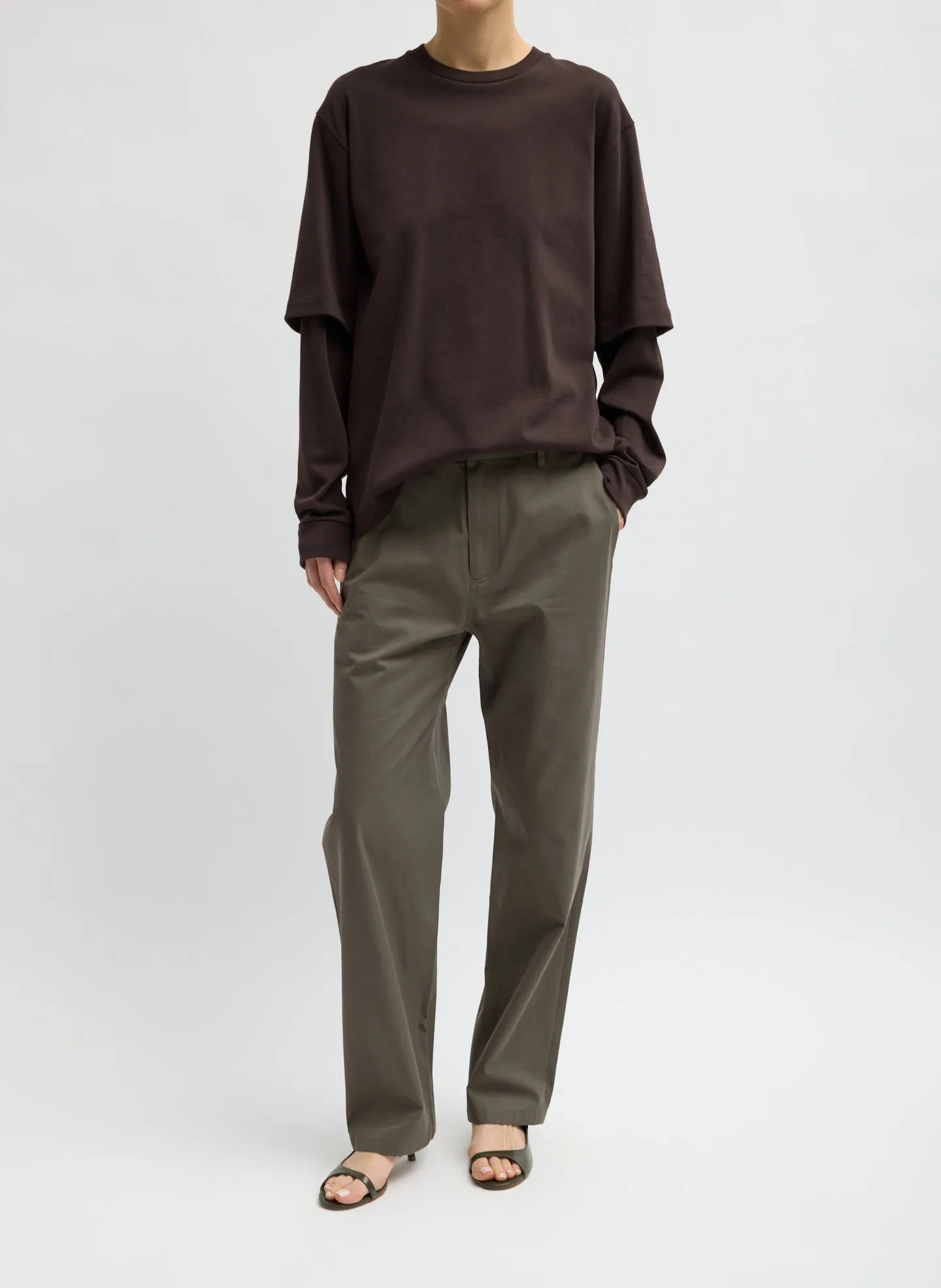 Perfect Unisex Double Layer Long Sleeve T-Shirt sold by Tibi product image thumbnail 4
