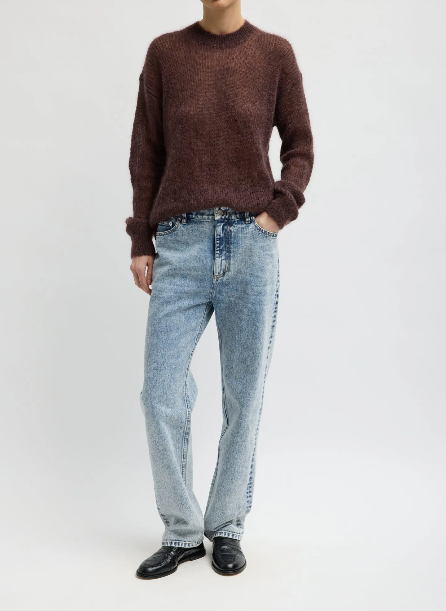 Acid Wash Denim Charlotte Jean sold by Tibi