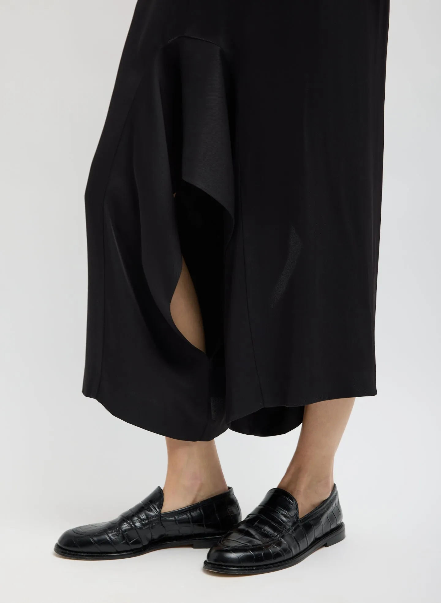 Eco Acetate Viscose Front Drape Culotte sold by Tibi product image thumbnail 5
