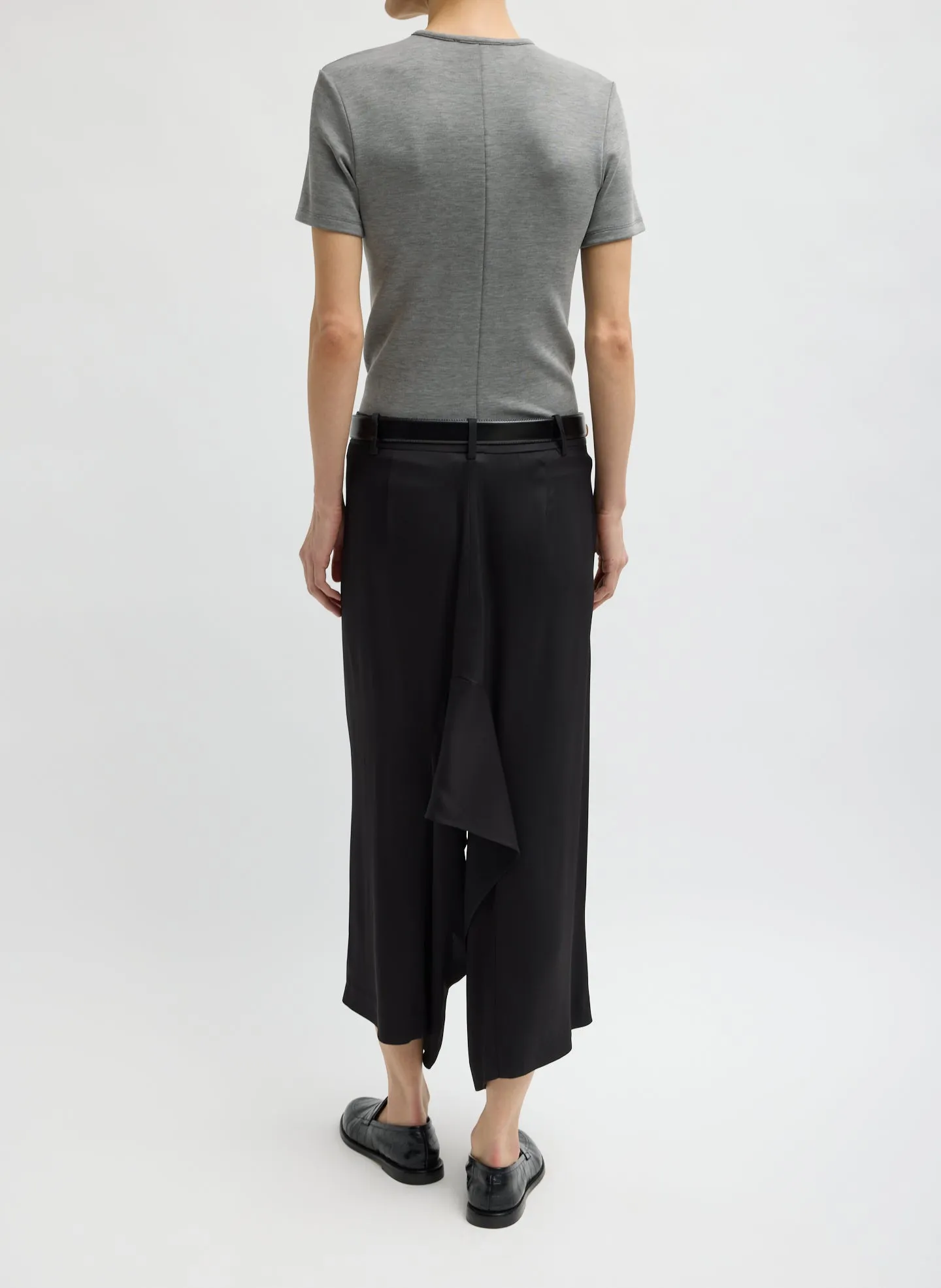 Eco Acetate Viscose Front Drape Culotte sold by Tibi product image thumbnail 3