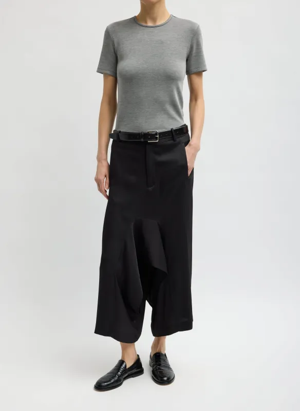 Eco Acetate Viscose Front Drape Culotte made by Tibi