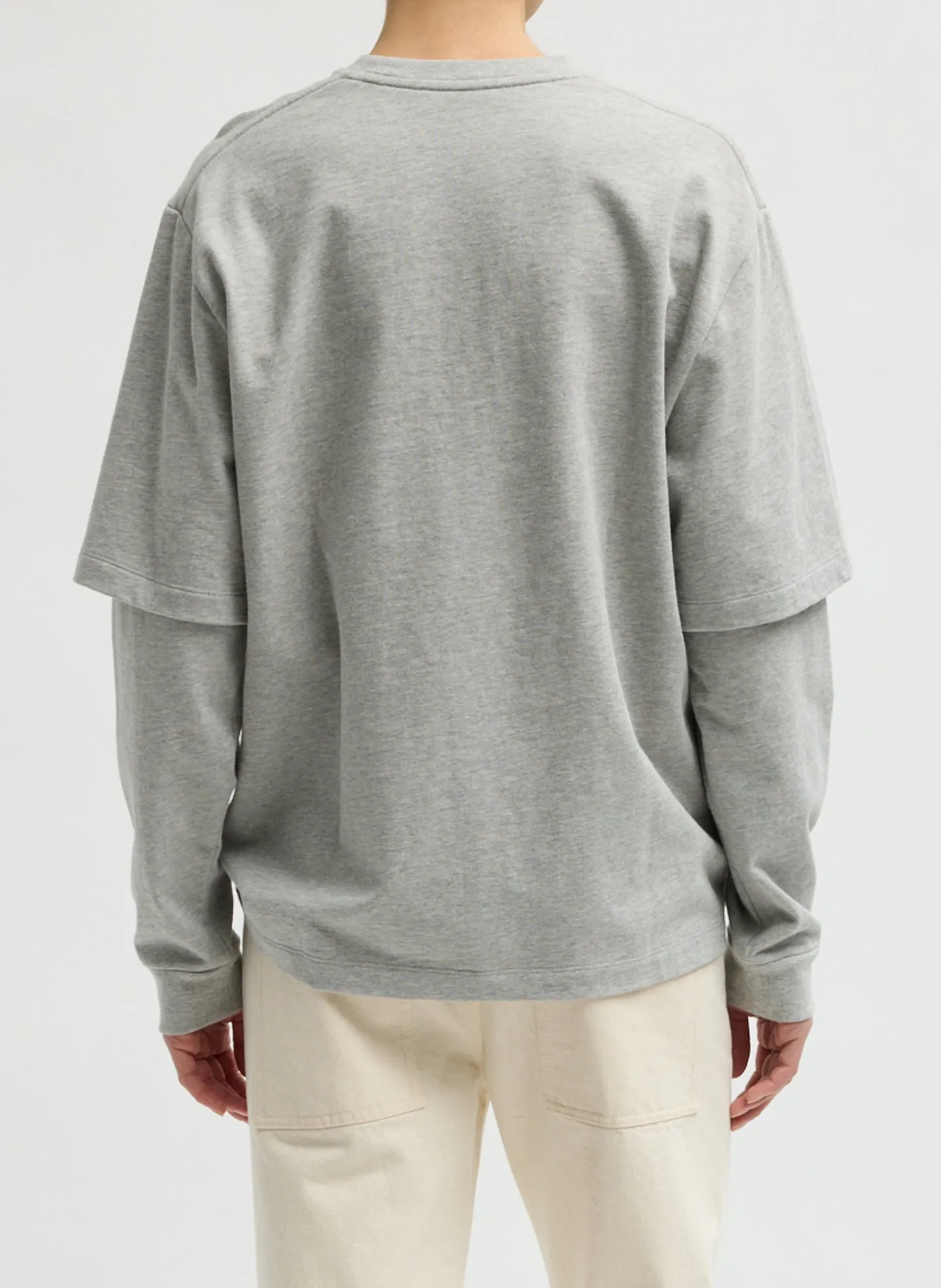 Perfect Unisex Double Layer Long Sleeve T-Shirt sold by Tibi product image thumbnail 3
