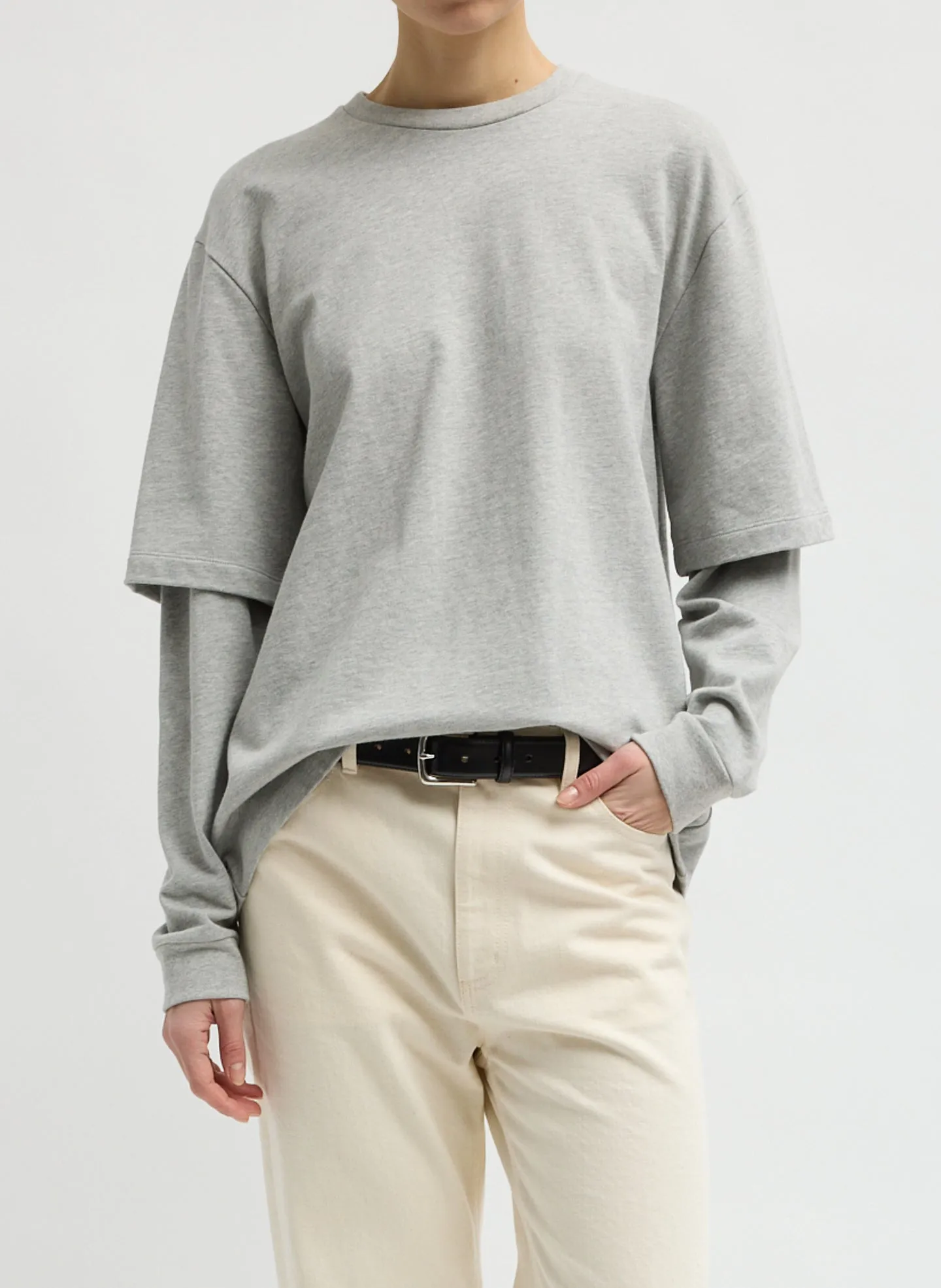 Perfect Unisex Double Layer Long Sleeve T-Shirt sold by Tibi