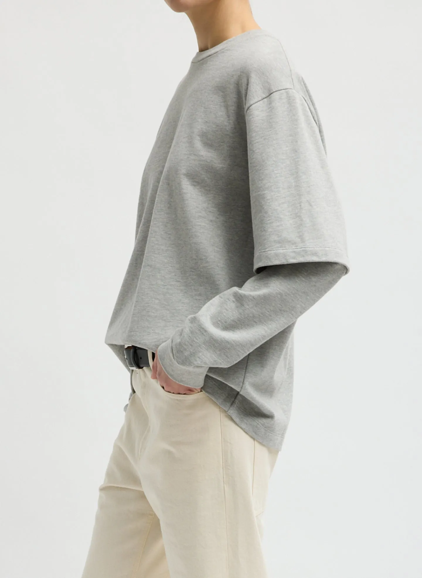 Perfect Unisex Double Layer Long Sleeve T-Shirt sold by Tibi product image thumbnail 2