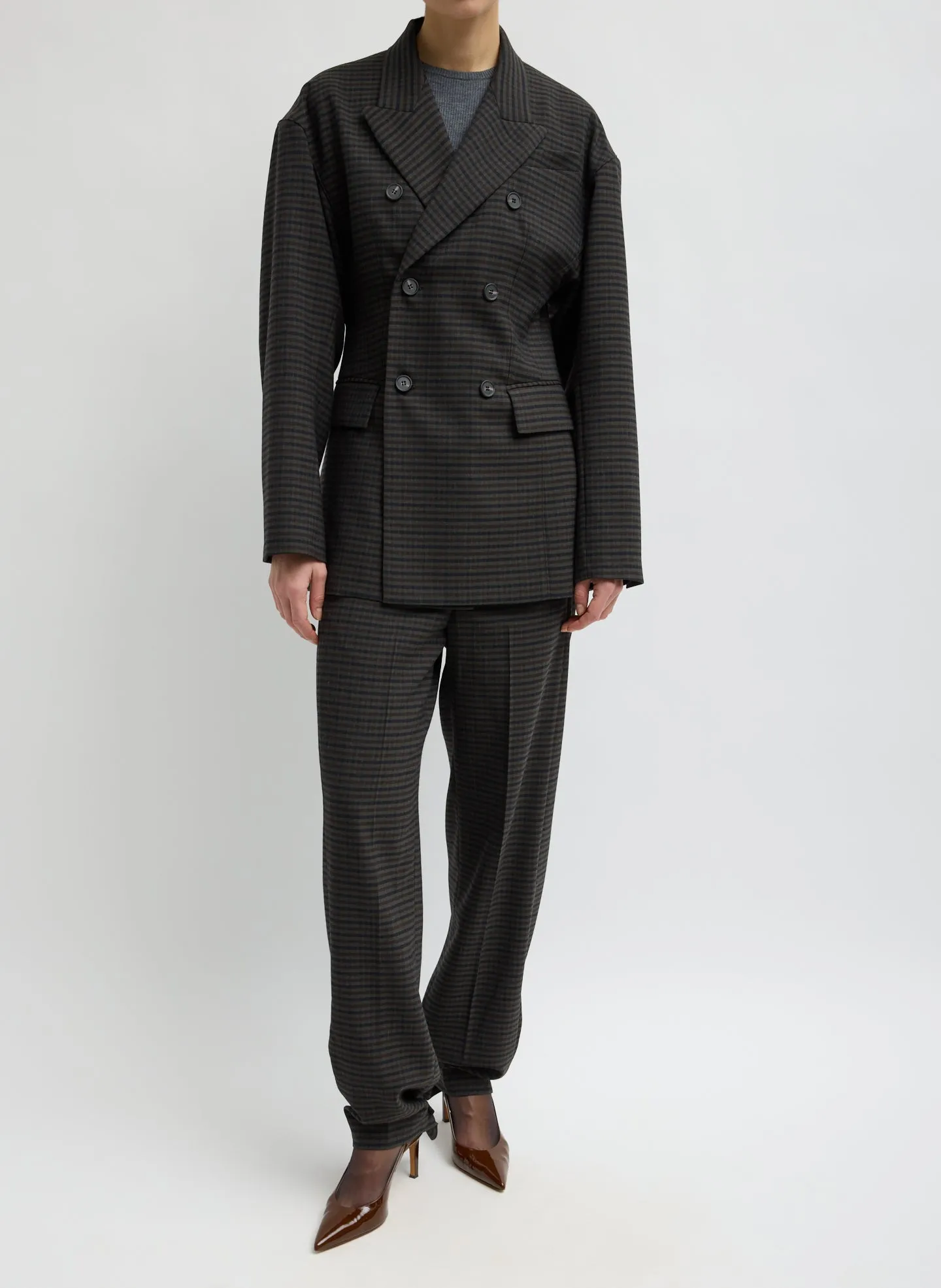 Cedric Suiting Sculpted Blazer sold by Tibi