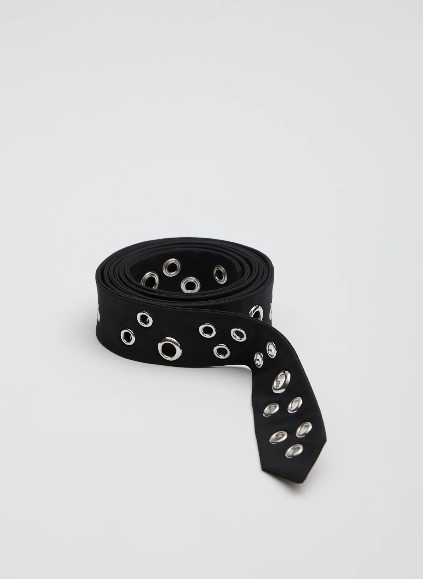 Recycled Tropical Wool Grommet Tie sold by Tibi