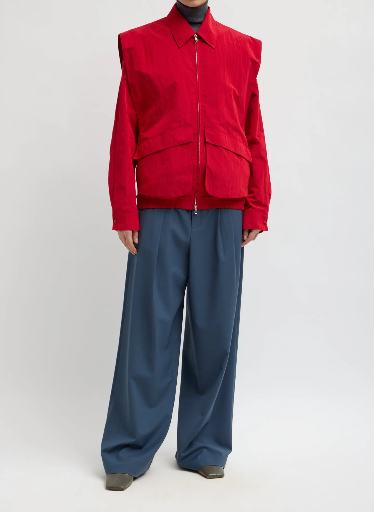 Fall Nylon Snap Bomber sold by Tibi product image thumbnail 3