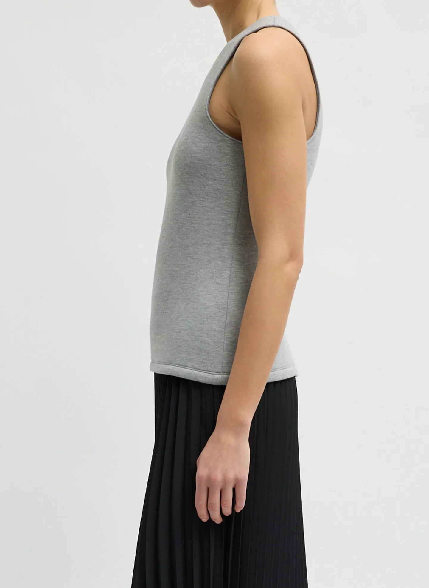 Bonded Viscose Racerback Tank Top sold by Tibi product image thumbnail 2