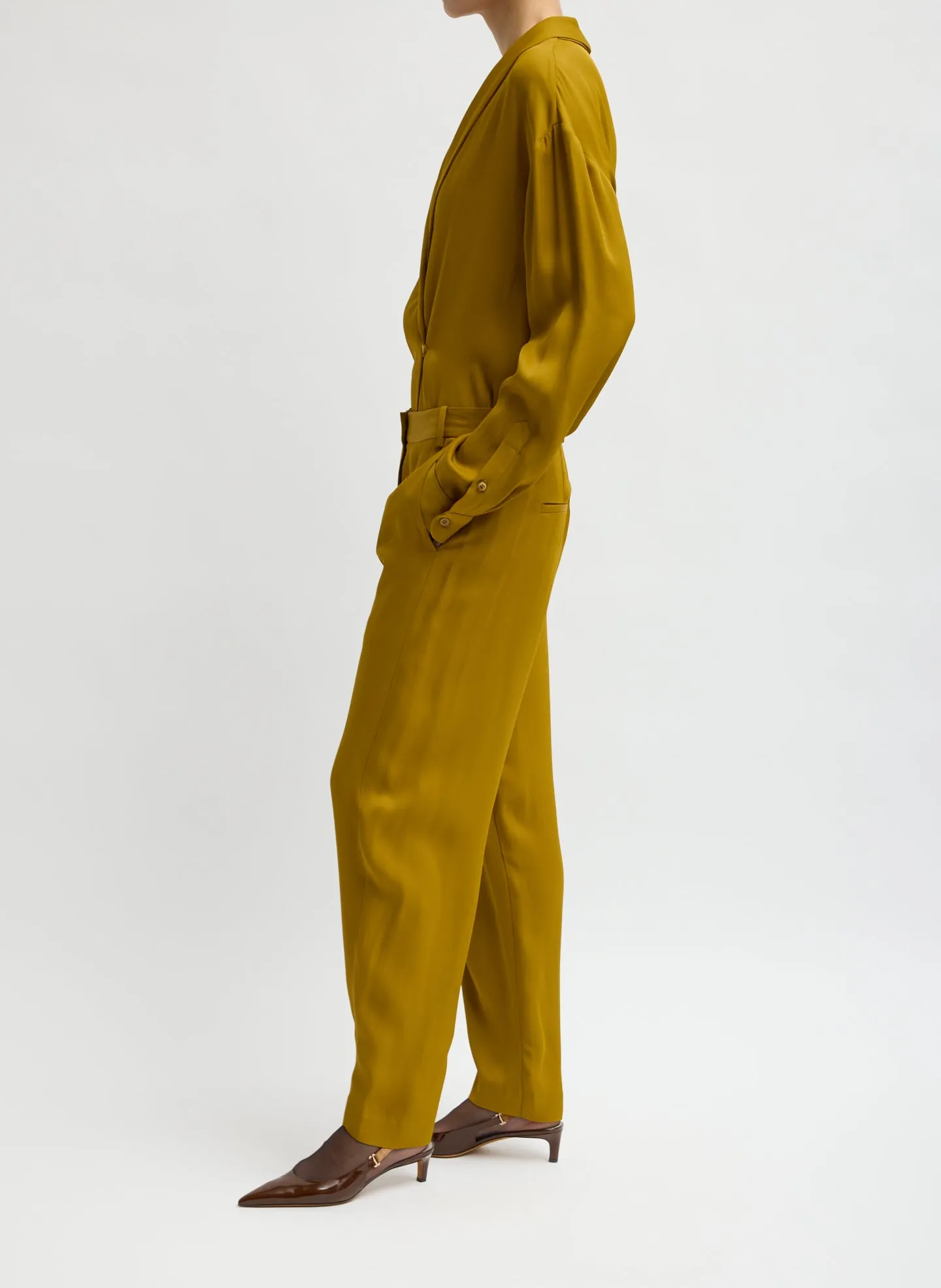 Eco Acetate Viscose Grace Trouser sold by Tibi product image thumbnail 3