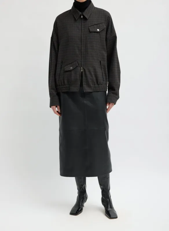 Cedric Suiting Bomber Jacket made by Tibi