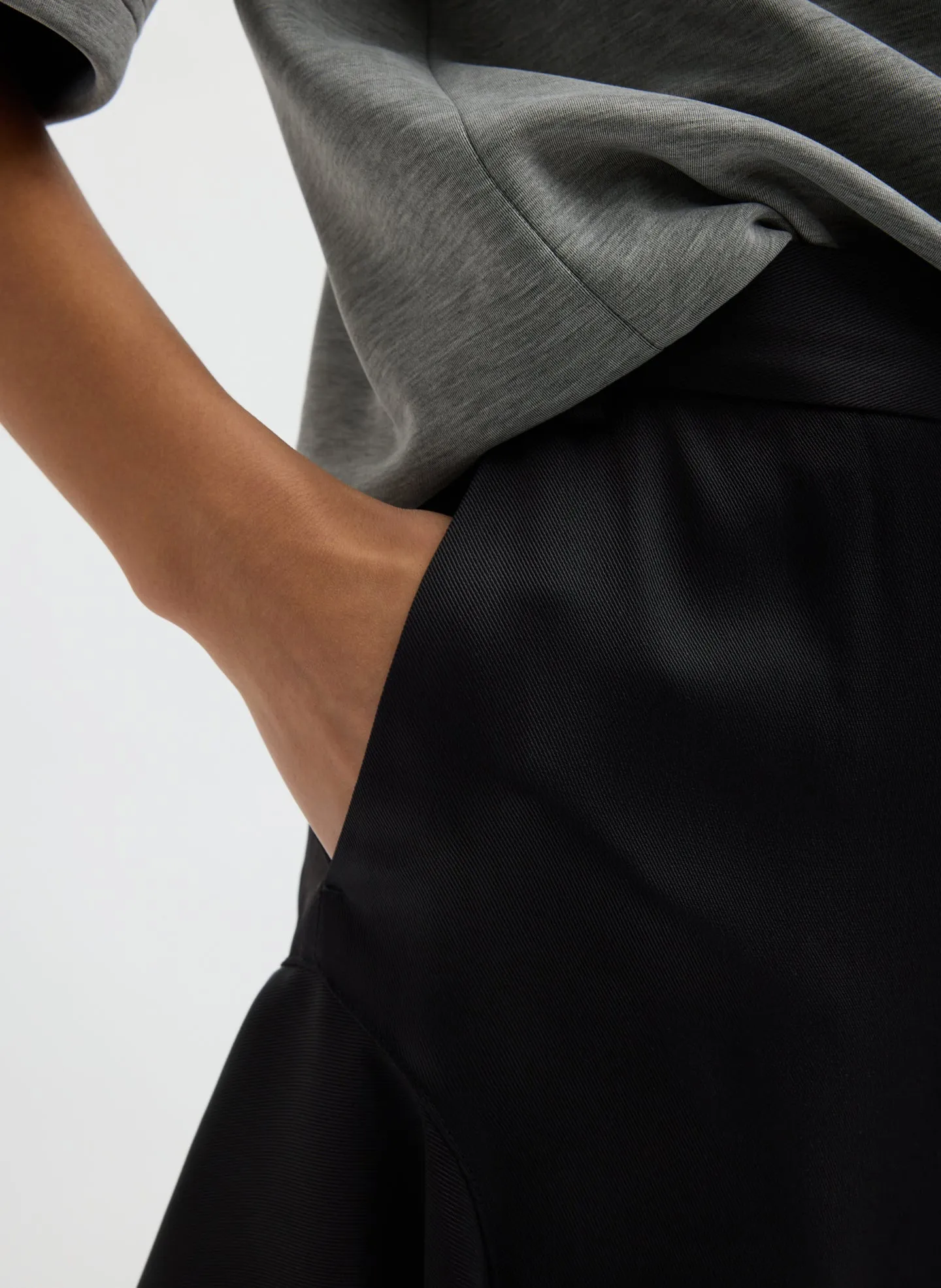 Eco Acetate Viscose Side Drape Short sold by Tibi product image thumbnail 4