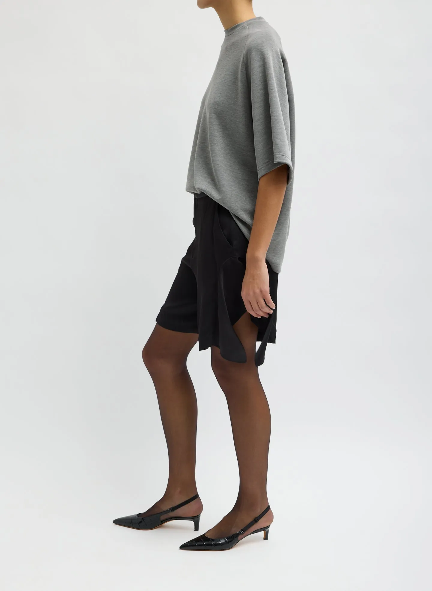 Eco Acetate Viscose Side Drape Short sold by Tibi product image thumbnail 2