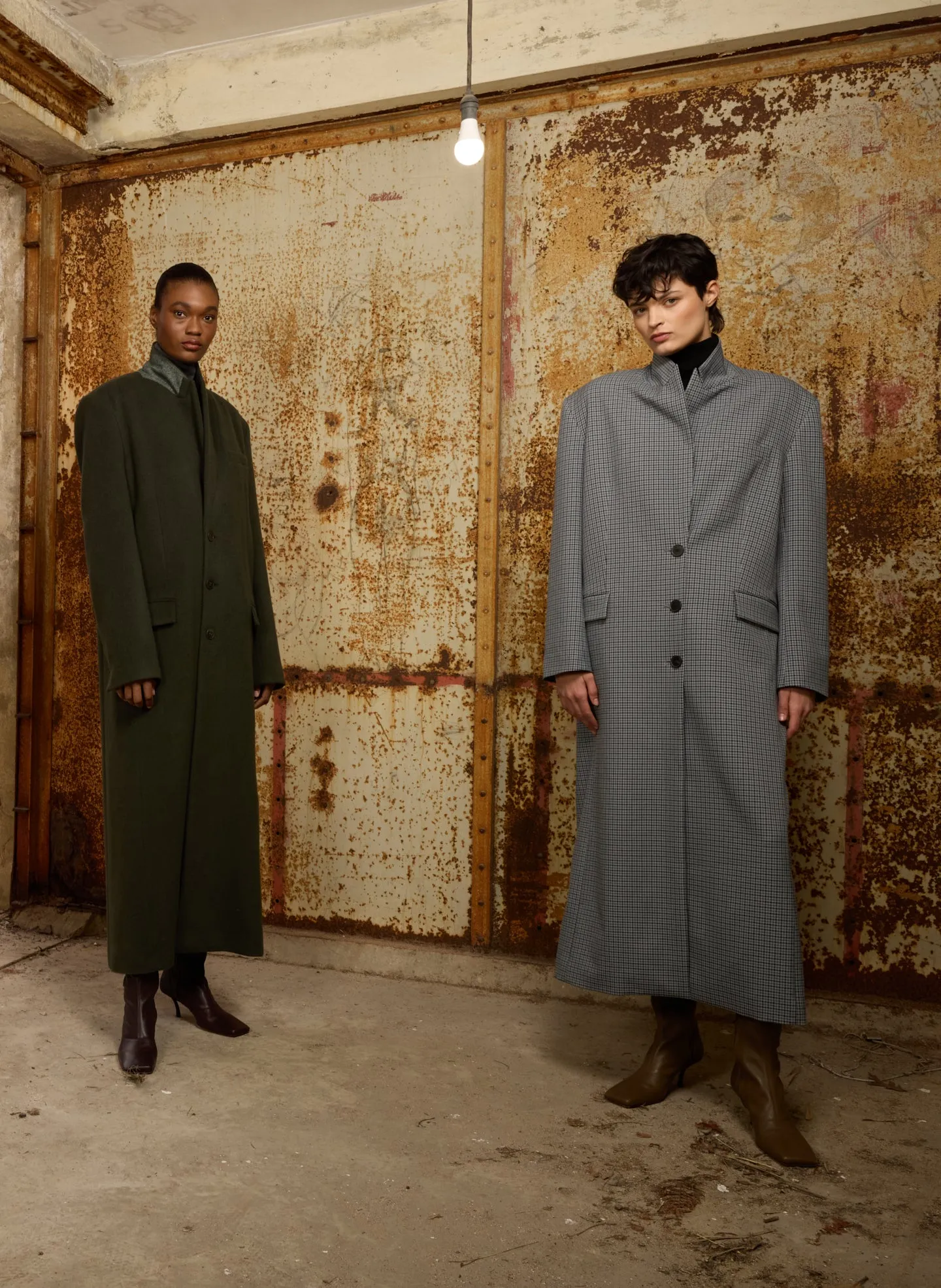Menswear Tech Twill Tailored Men's Maxi Coat sold by Tibi product image thumbnail 2