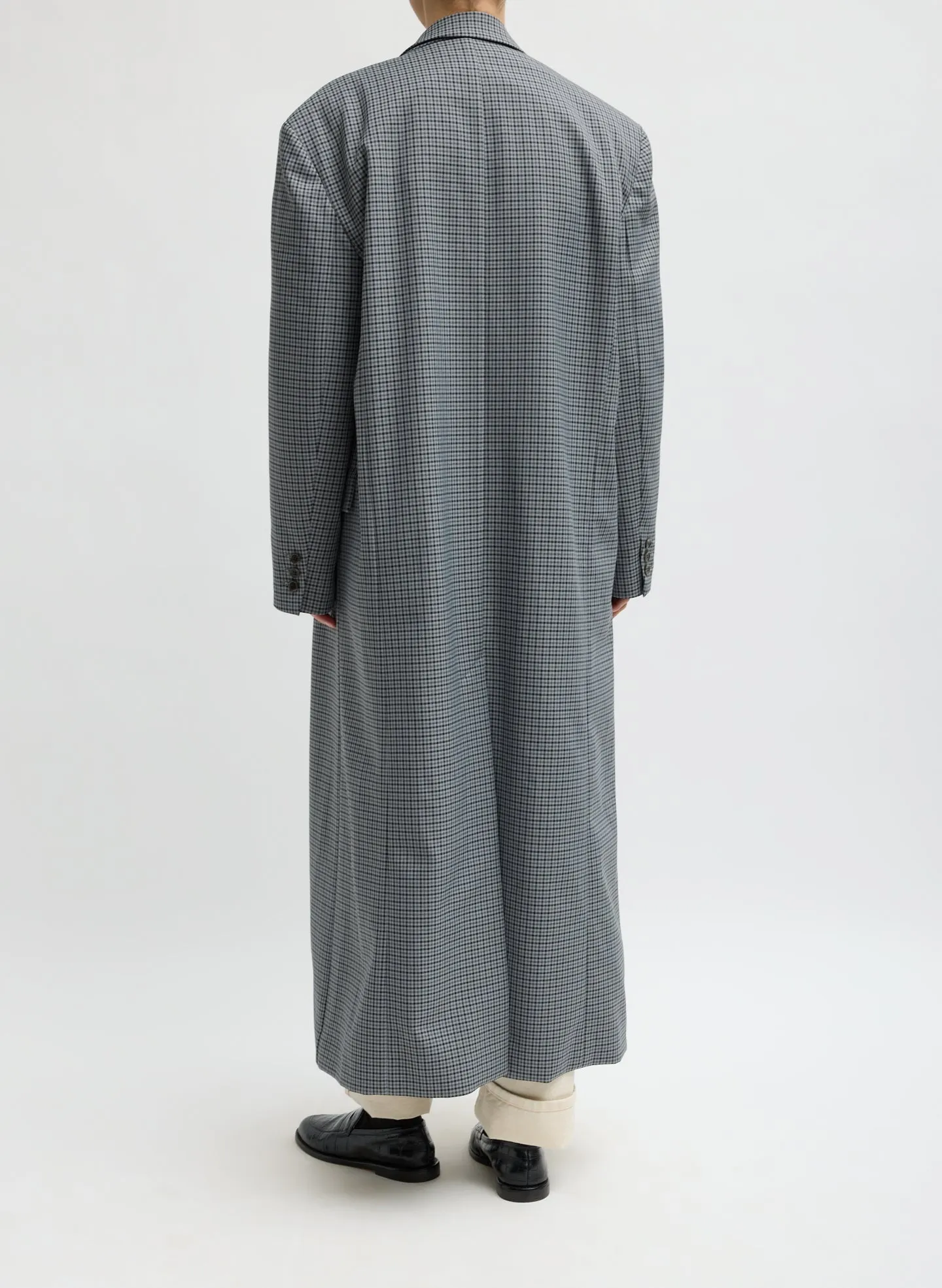 Menswear Tech Twill Tailored Men's Maxi Coat sold by Tibi product image thumbnail 3
