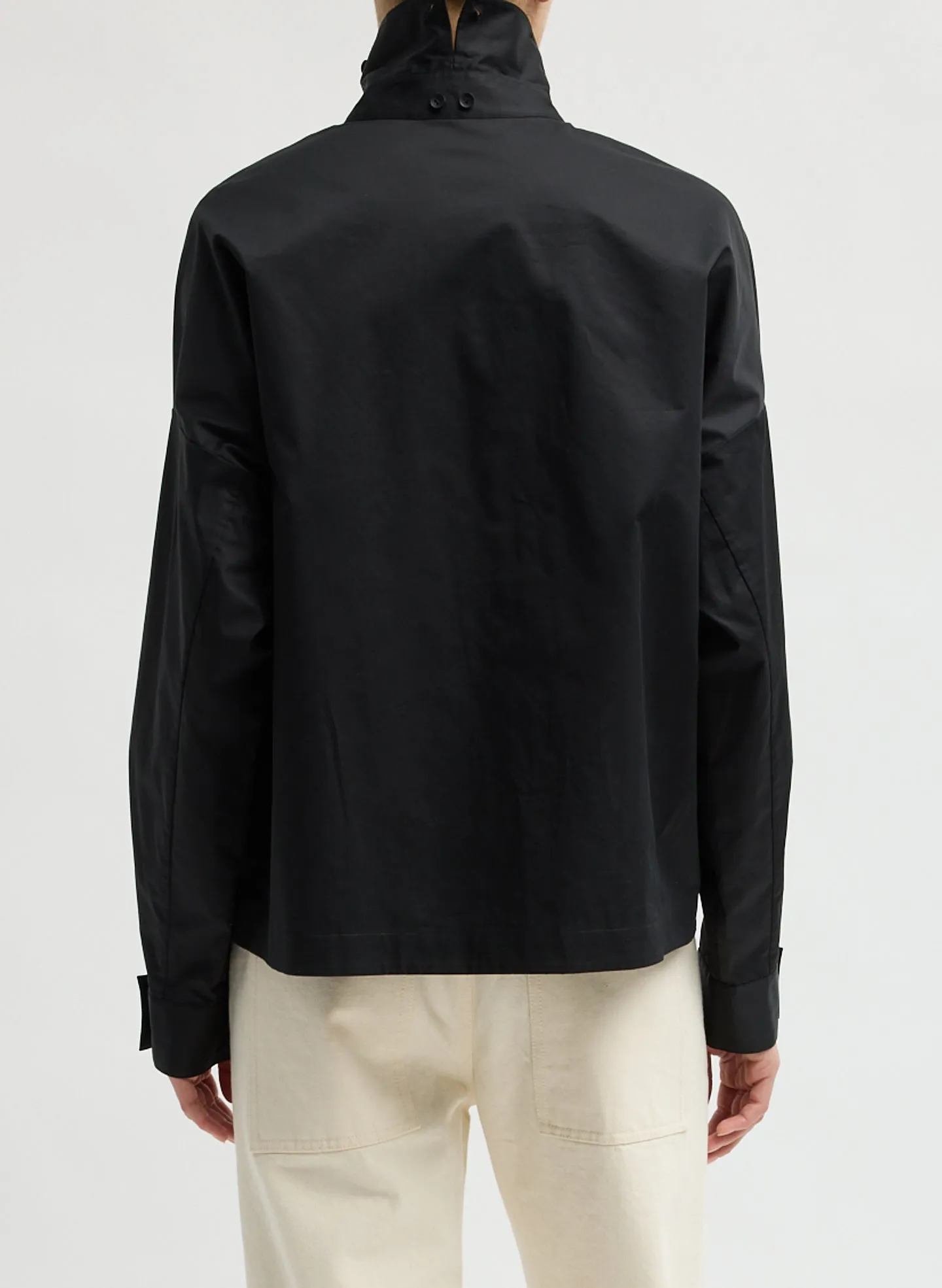 Eco Poplin Easy Shirt with Flap Detail sold by Tibi product image thumbnail 3