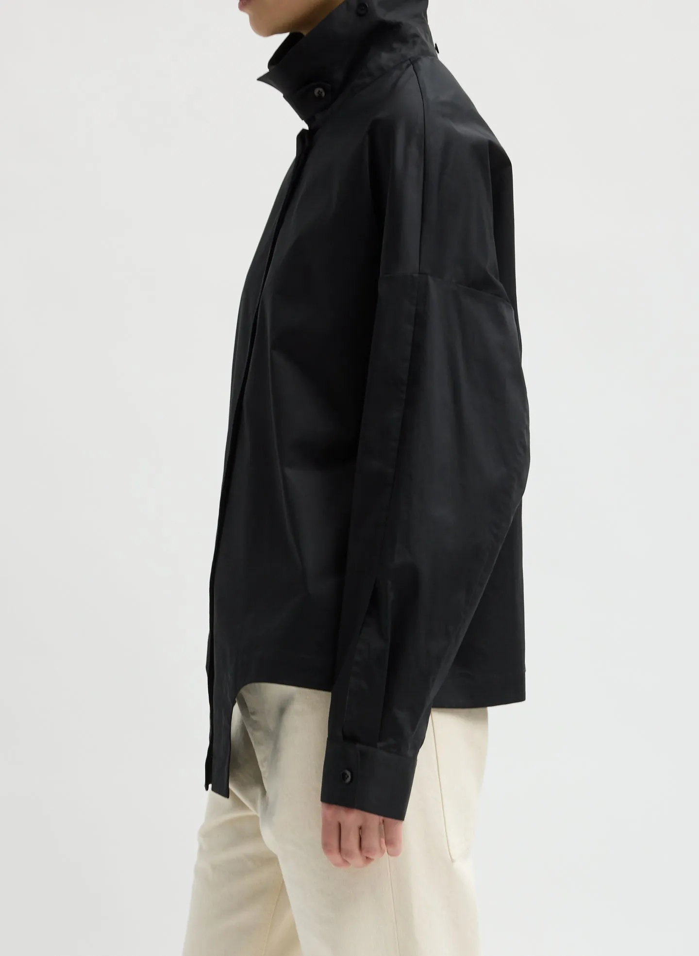 Eco Poplin Easy Shirt with Flap Detail sold by Tibi product image thumbnail 2