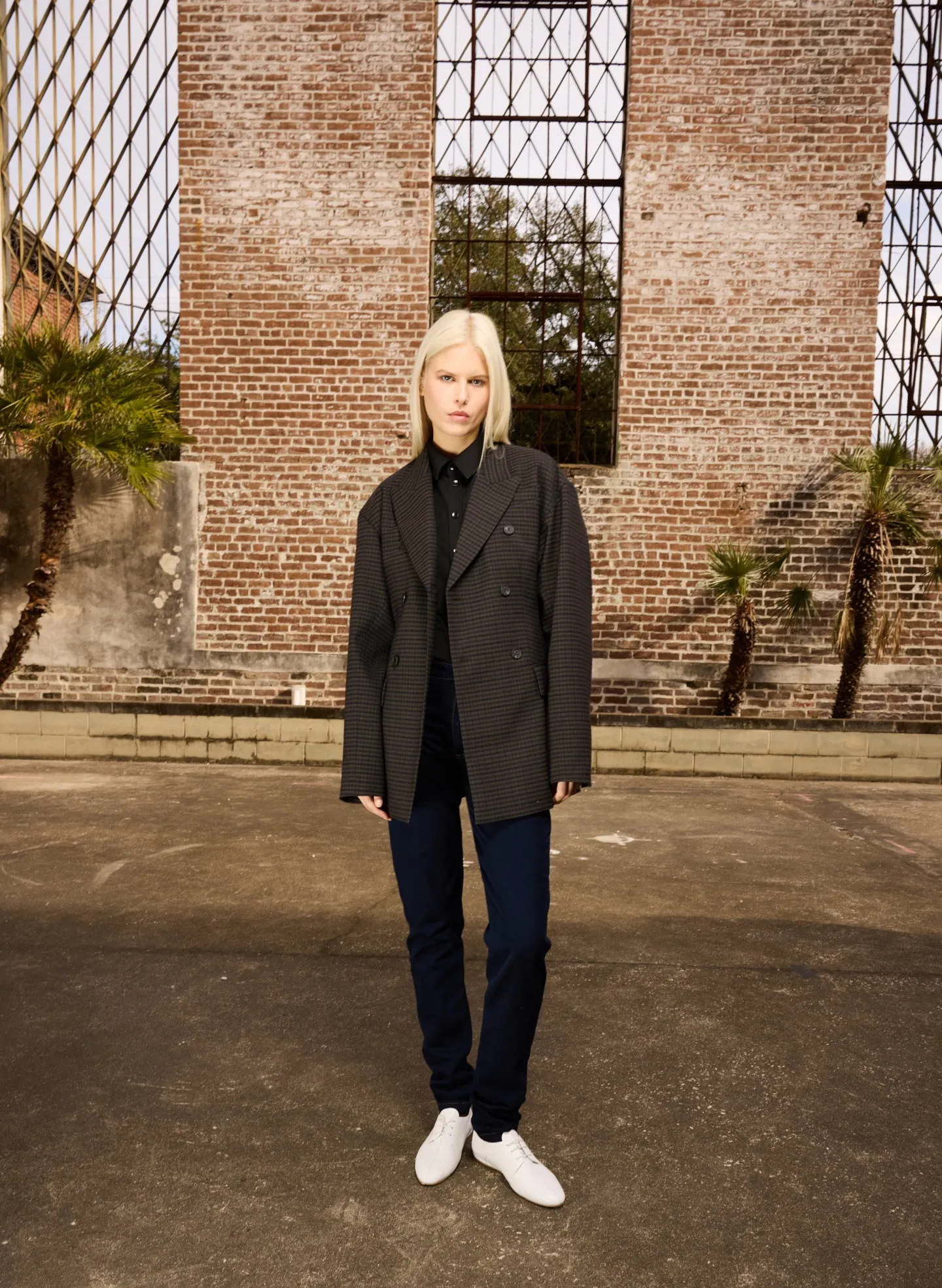 Tencel Cotton Denim Triton Slim Jean sold by Tibi product image thumbnail 2