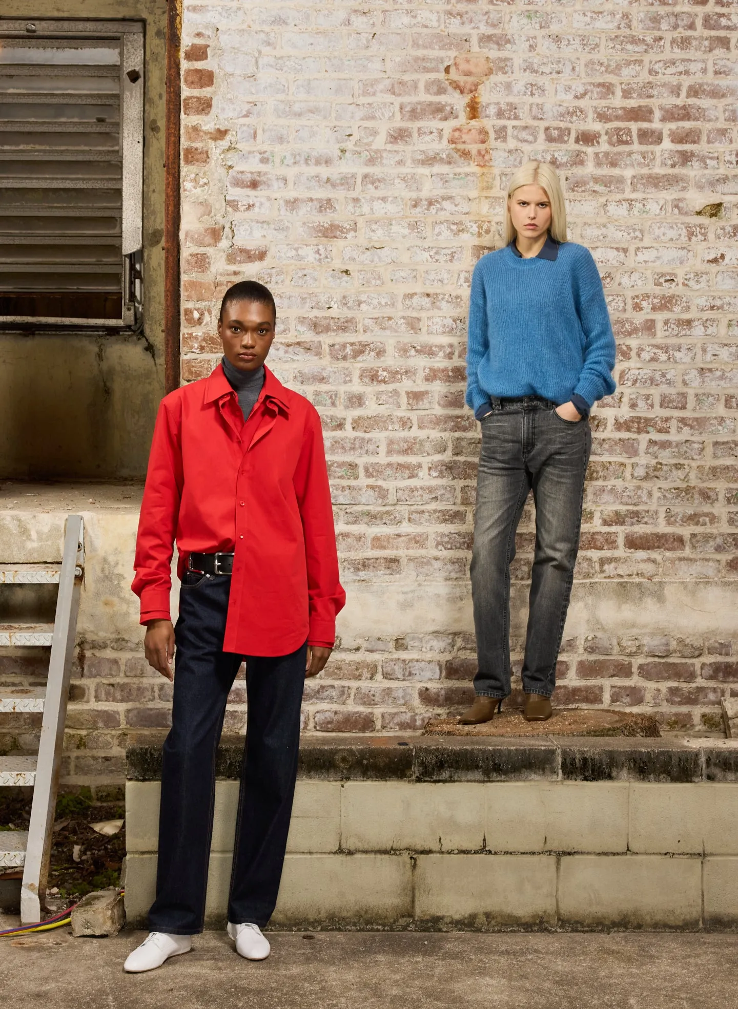 Silk Mohair Crewneck Easy Pullover sold by Tibi product image thumbnail 2